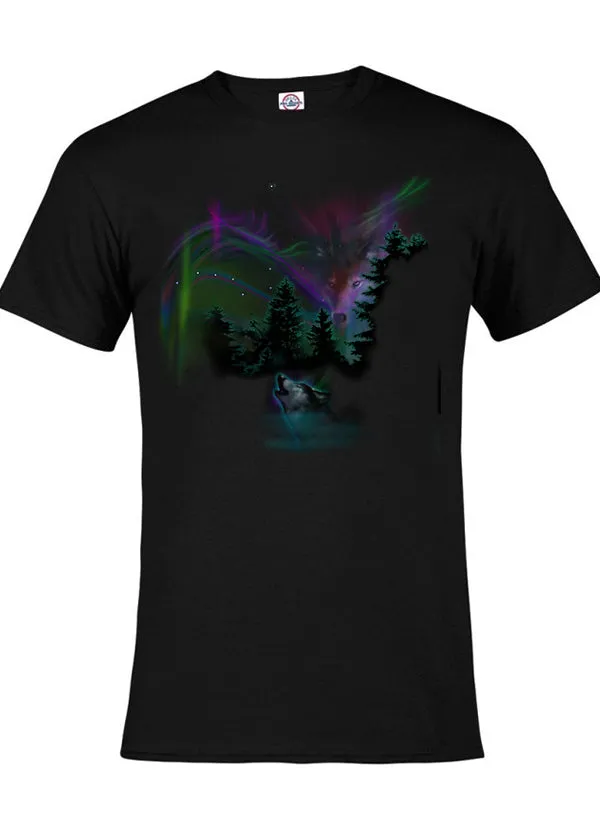 Adult Light Show T-Shirt (Northern Lights)