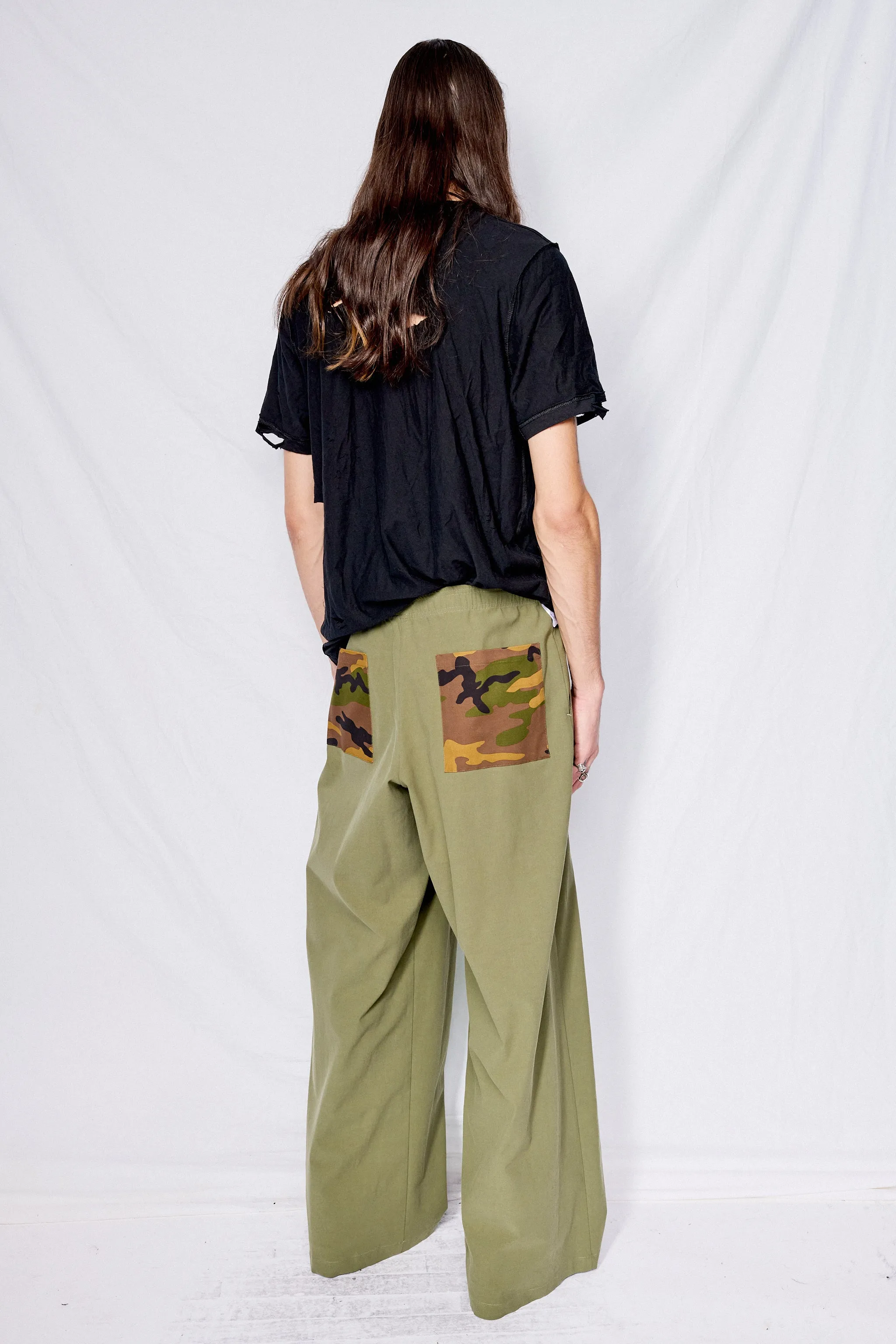 Army Green Twill Standard Pant