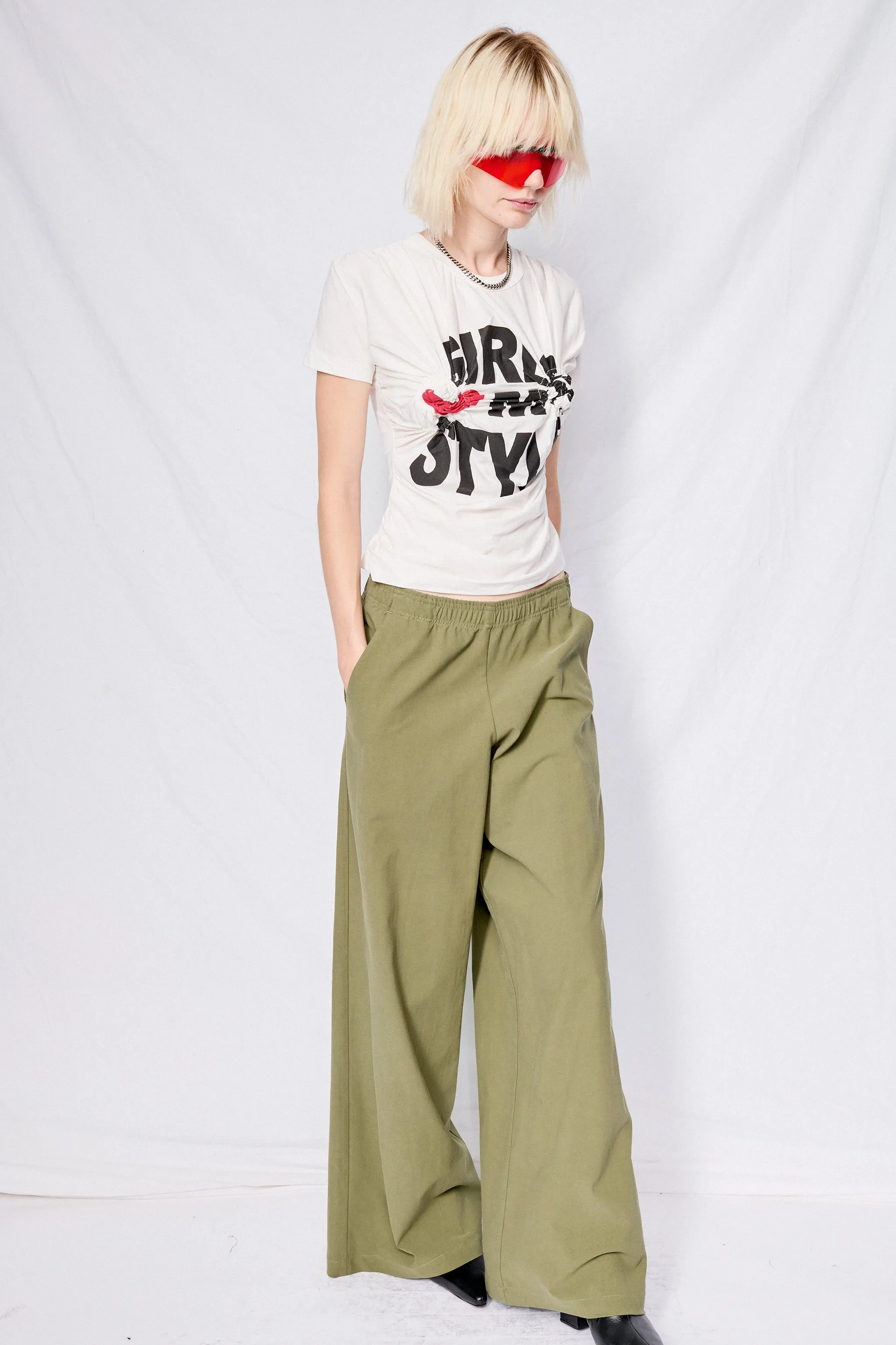 Army Green Twill Standard Pant