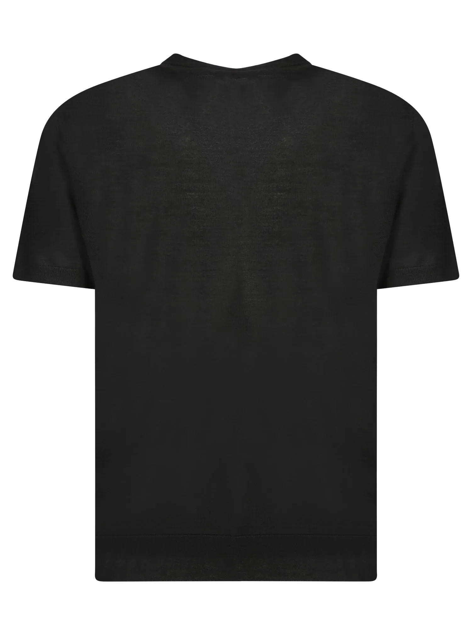 Black Merino Silk T-shirt