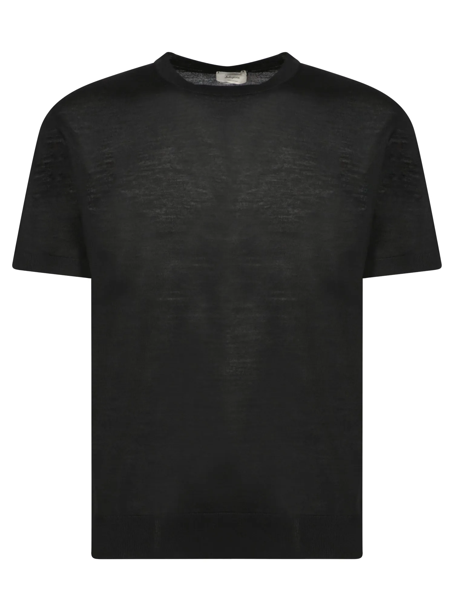 Black Merino Silk T-shirt