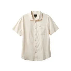 Brixton Charter Oxford Woven Shirt Off White