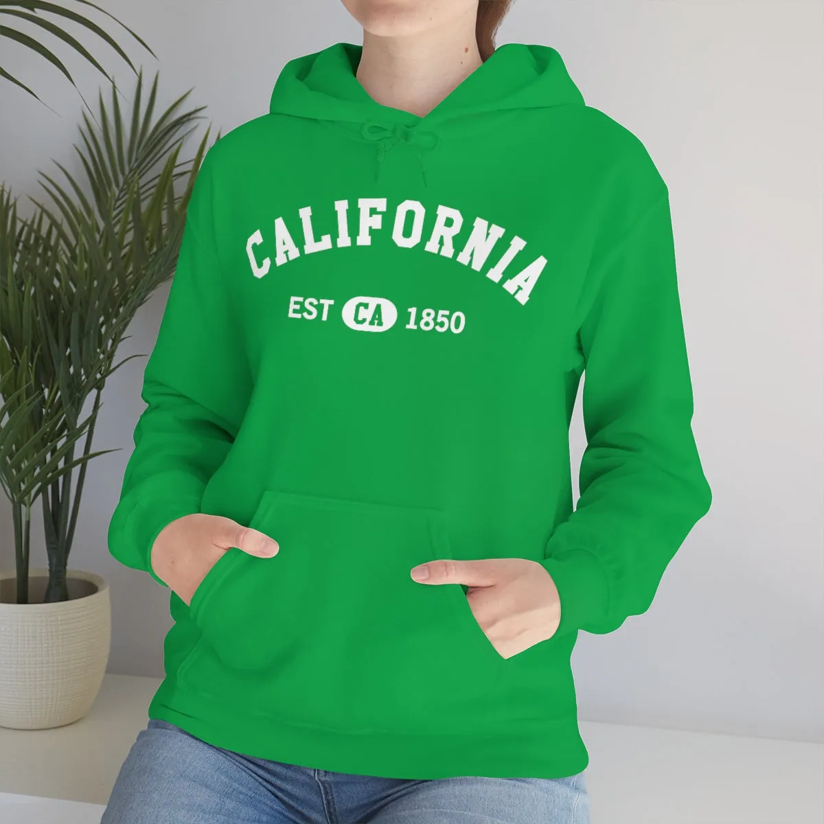 California CA State Hoodie, I Love Retro Vintage Home Pride Souvenir USA Gifts Graphic Pullover Hoodie Men Women Hooded Sweatshirt