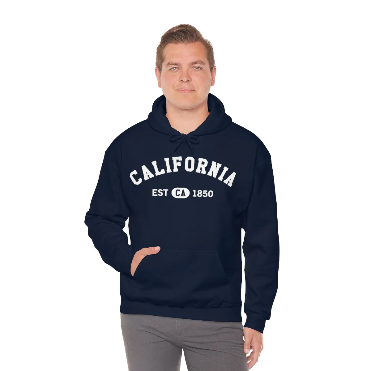 California CA State Hoodie, I Love Retro Vintage Home Pride Souvenir USA Gifts Graphic Pullover Hoodie Men Women Hooded Sweatshirt