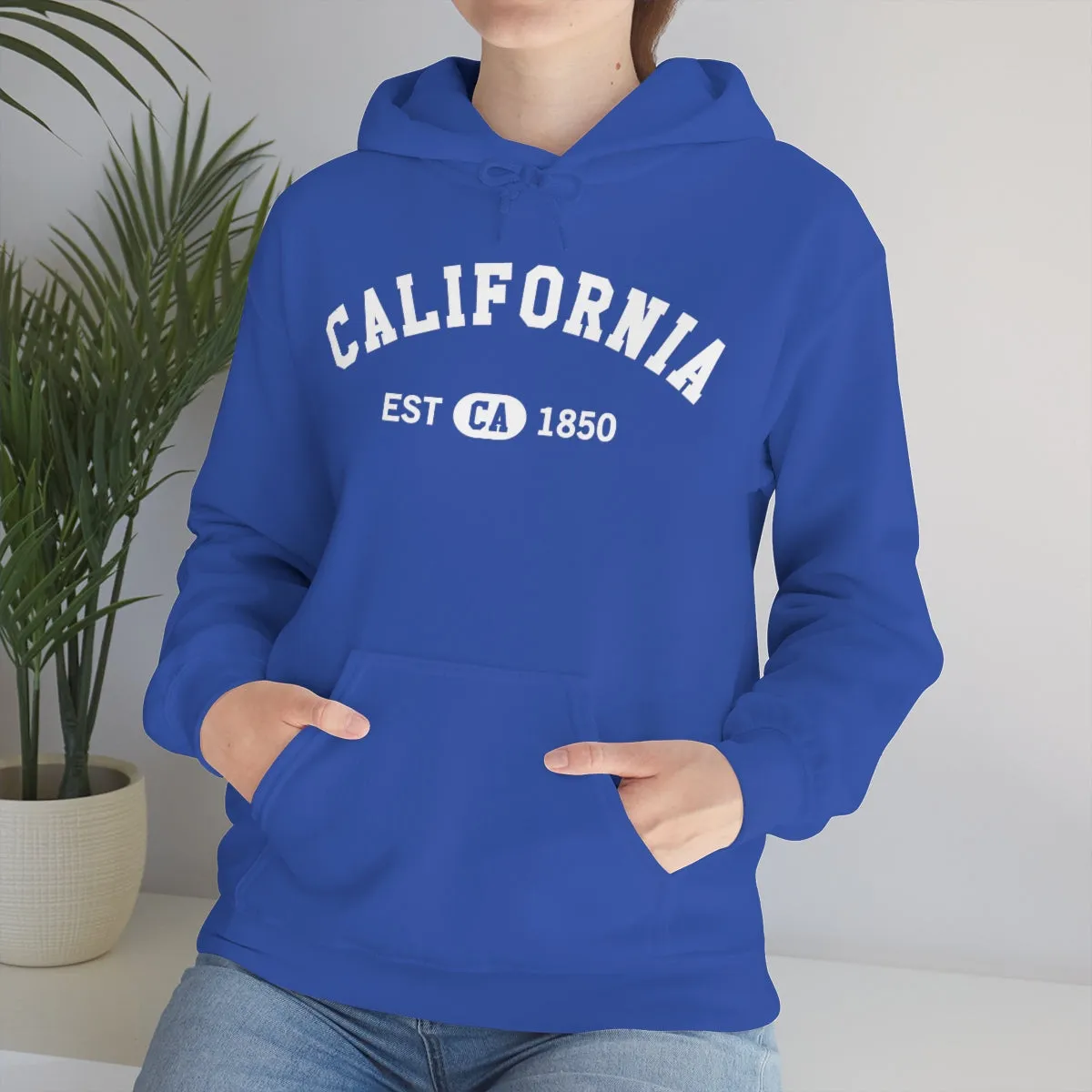 California CA State Hoodie, I Love Retro Vintage Home Pride Souvenir USA Gifts Graphic Pullover Hoodie Men Women Hooded Sweatshirt