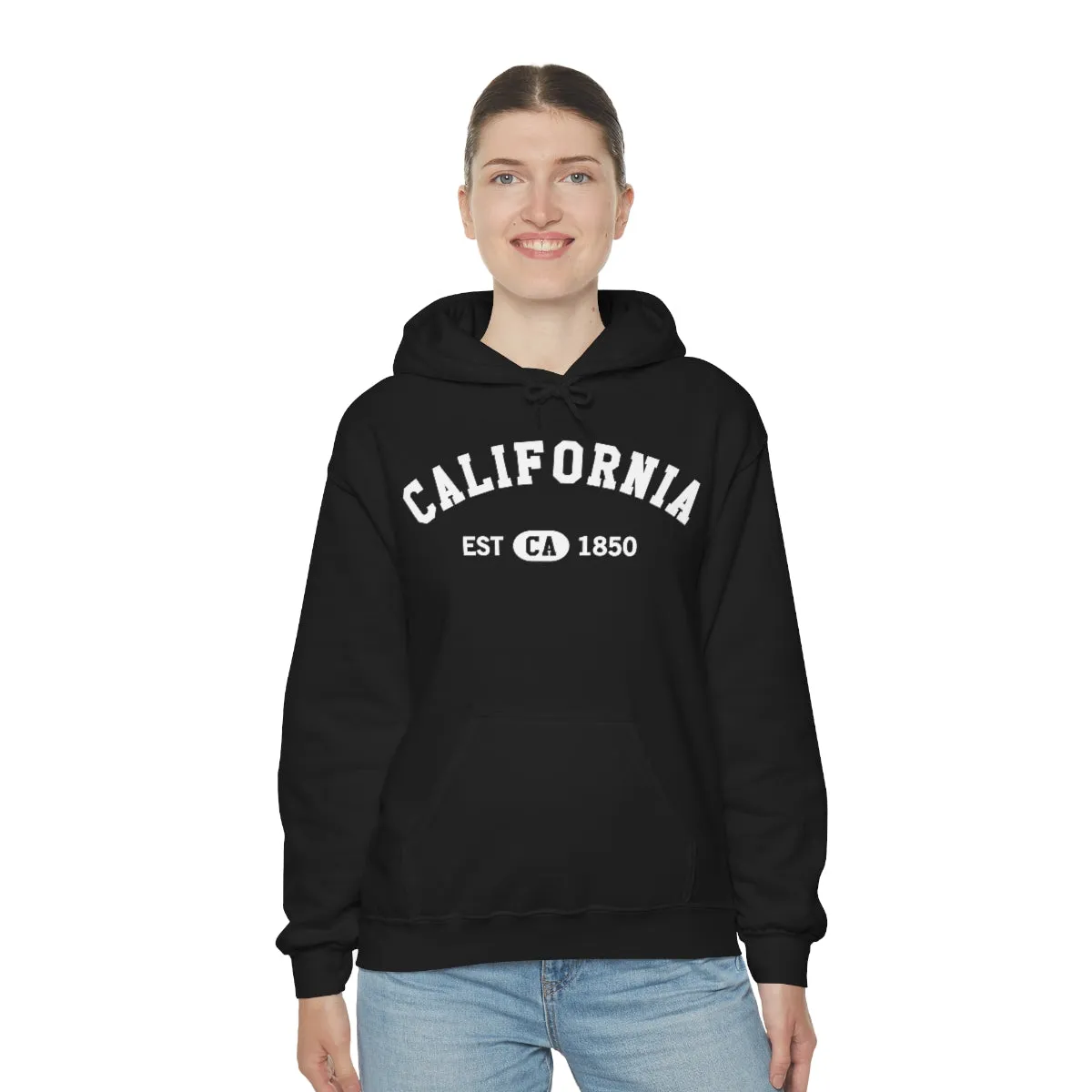 California CA State Hoodie, I Love Retro Vintage Home Pride Souvenir USA Gifts Graphic Pullover Hoodie Men Women Hooded Sweatshirt