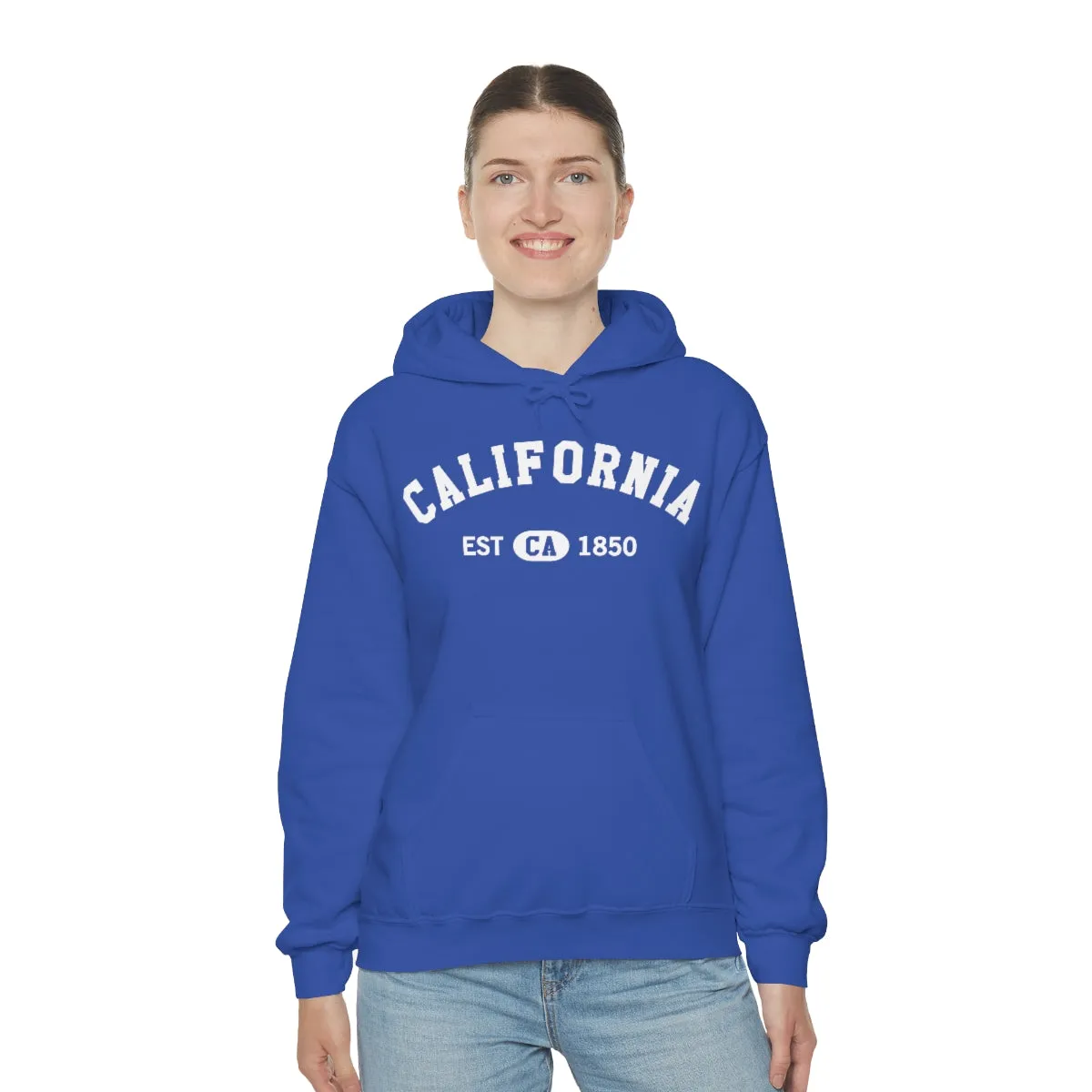 California CA State Hoodie, I Love Retro Vintage Home Pride Souvenir USA Gifts Graphic Pullover Hoodie Men Women Hooded Sweatshirt