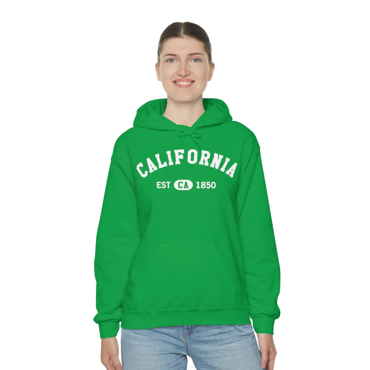 California CA State Hoodie, I Love Retro Vintage Home Pride Souvenir USA Gifts Graphic Pullover Hoodie Men Women Hooded Sweatshirt