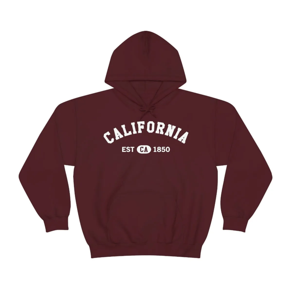 California CA State Hoodie, I Love Retro Vintage Home Pride Souvenir USA Gifts Graphic Pullover Hoodie Men Women Hooded Sweatshirt