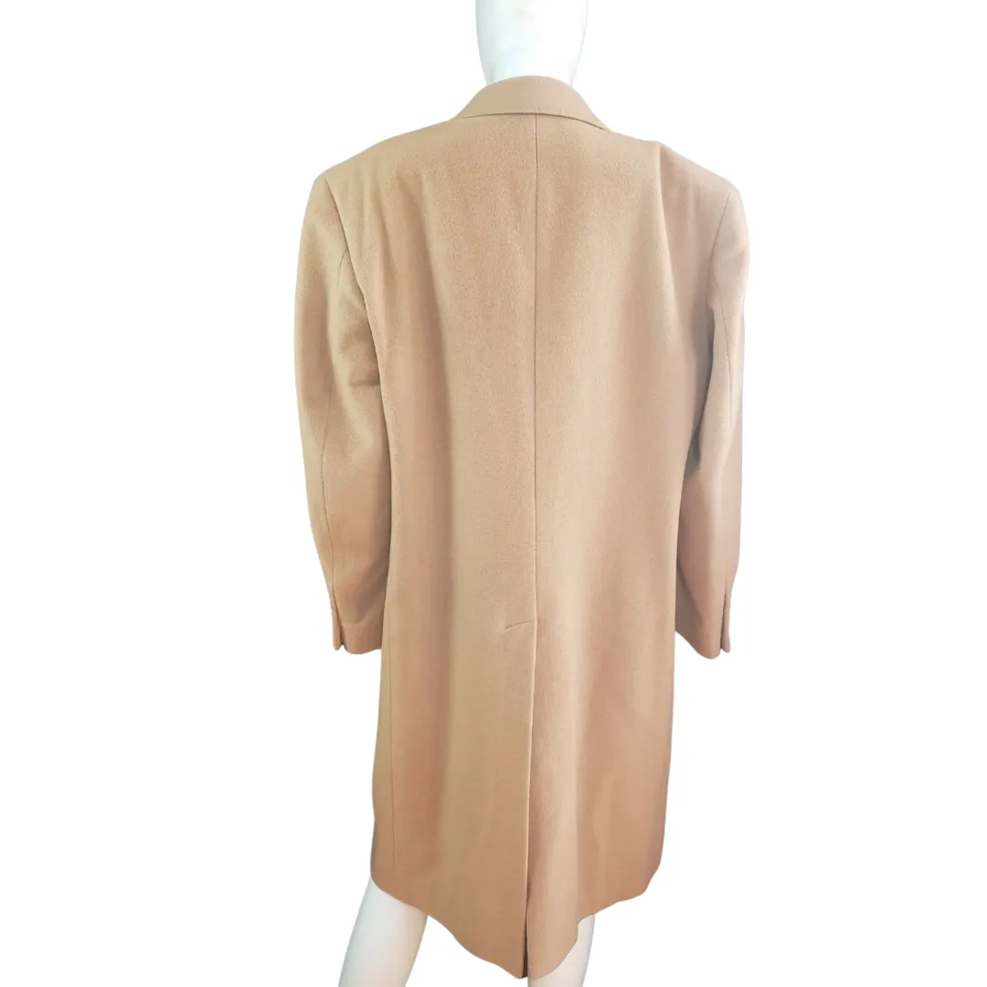 De Silva Wool Cashmere Coat Size Large