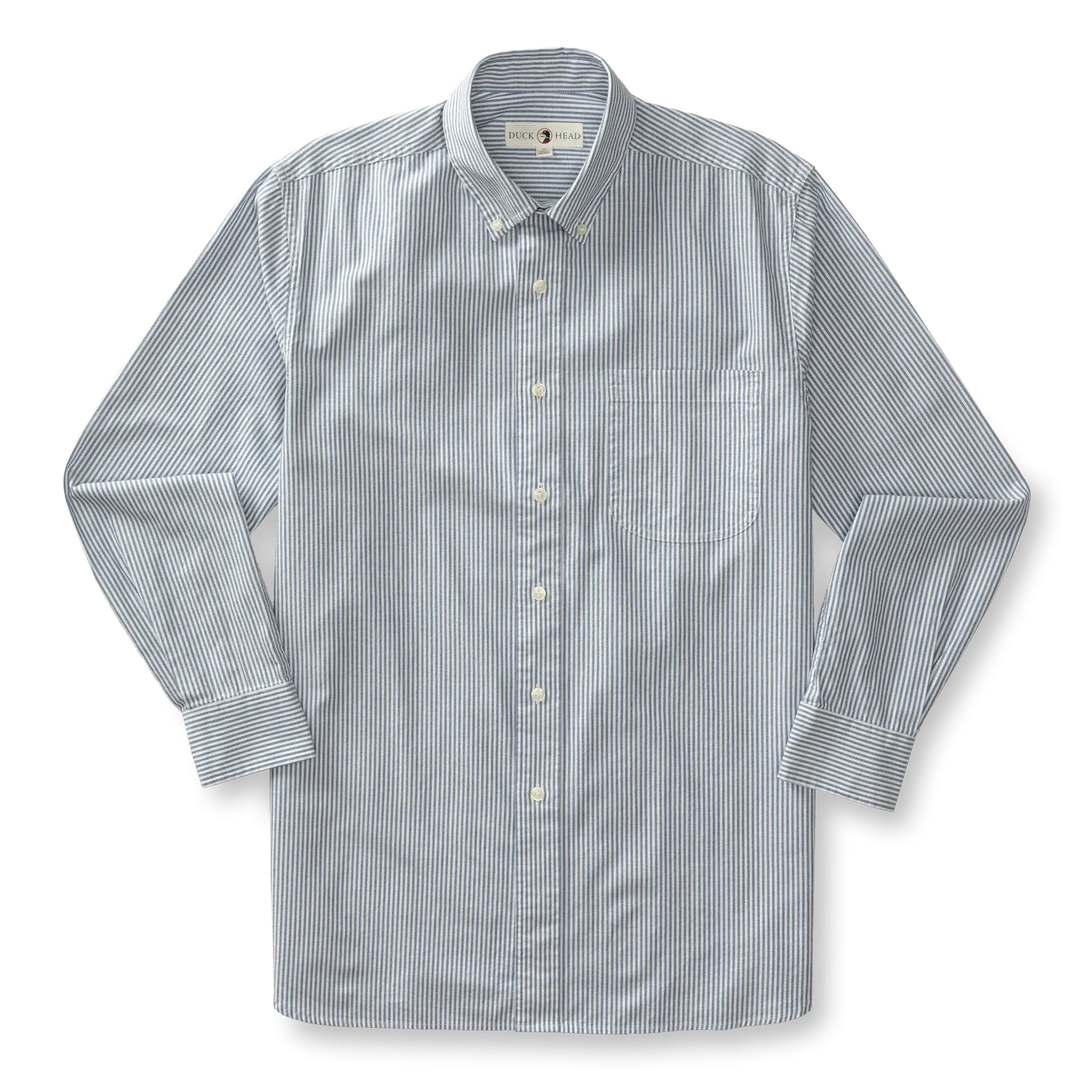 DH Collins Blue/White Stripe Shirt