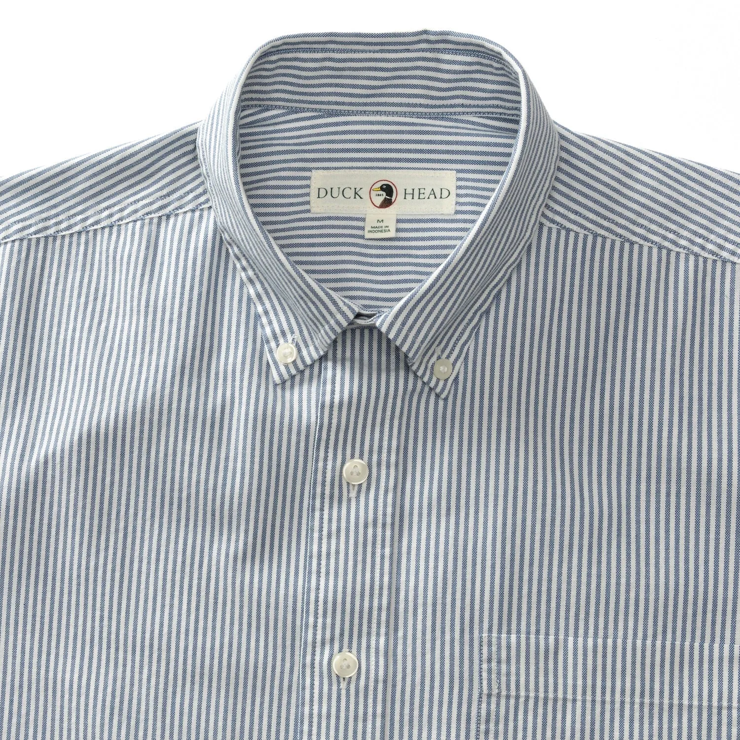 DH Collins Blue/White Stripe Shirt