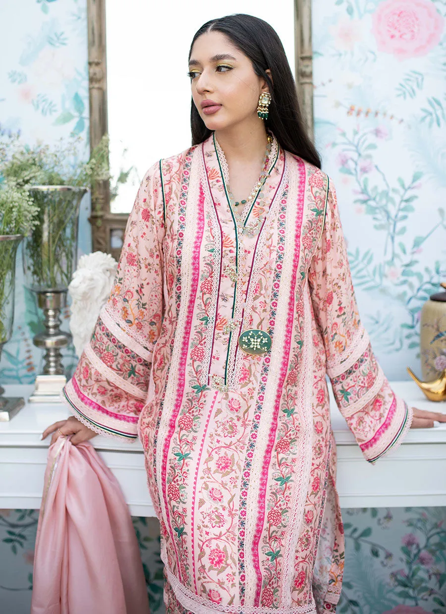 Eid Drop Two -Mizzle Shirt And Dupatta