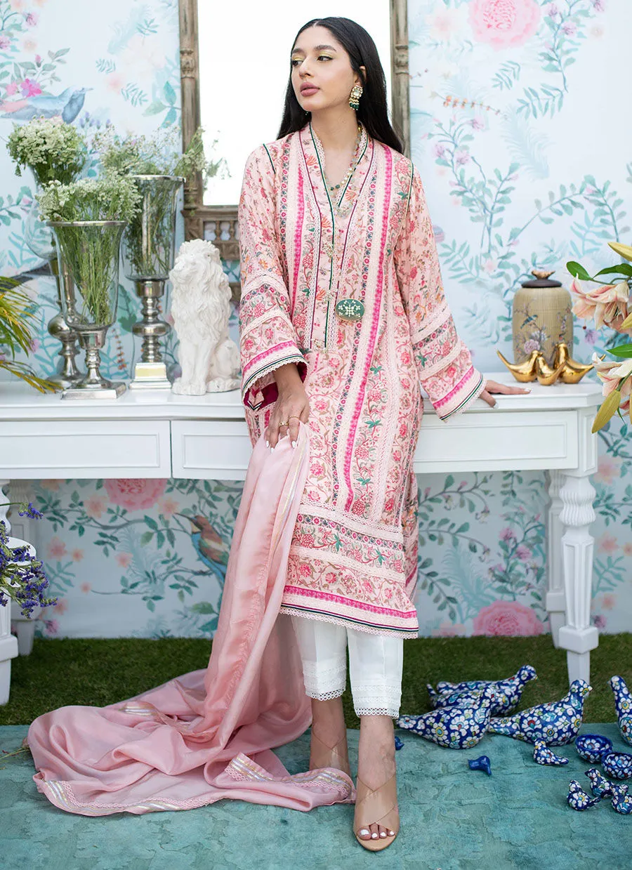 Eid Drop Two -Mizzle Shirt And Dupatta