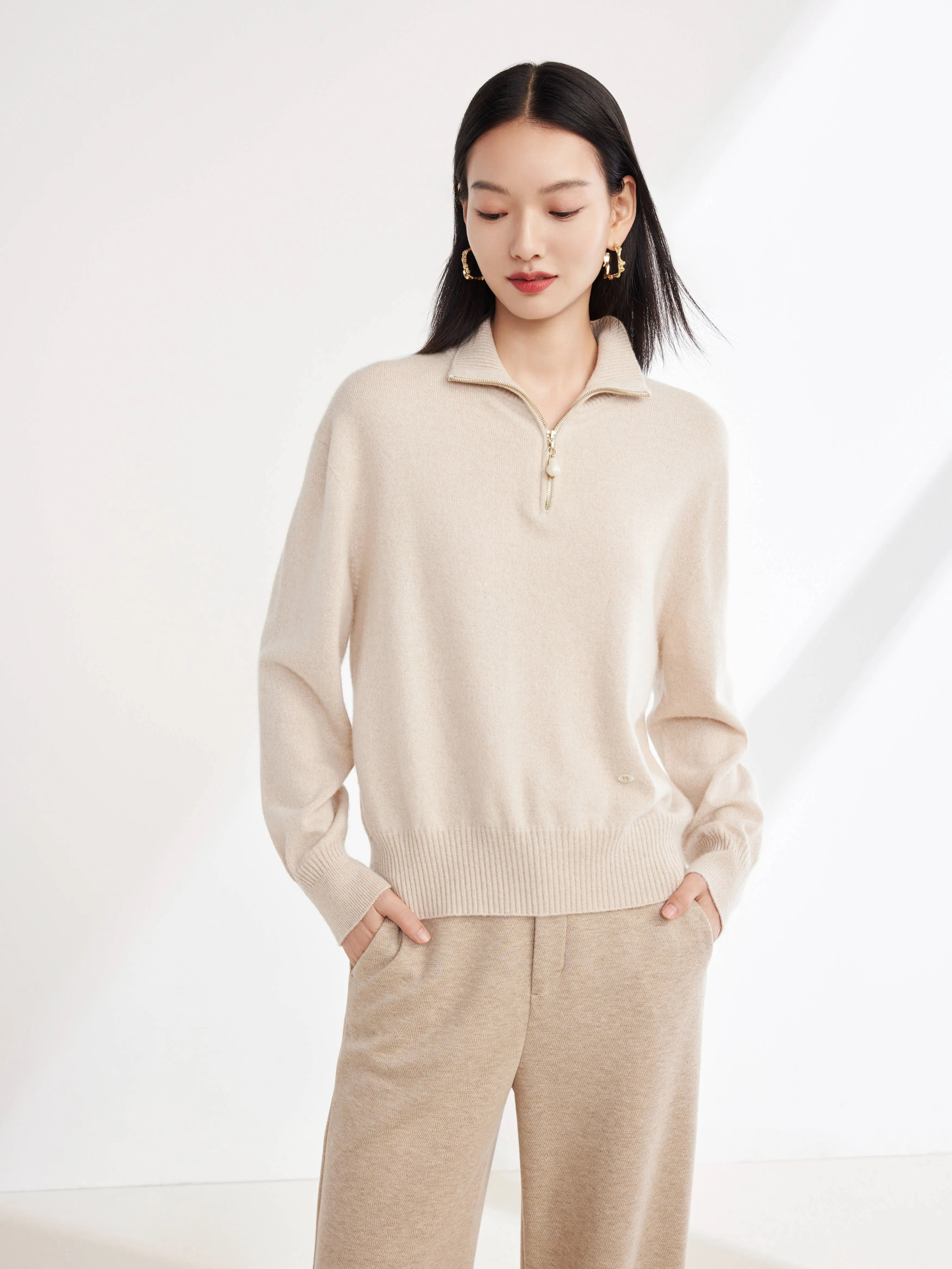 EP YAYING  Cashmere Knit Sweater