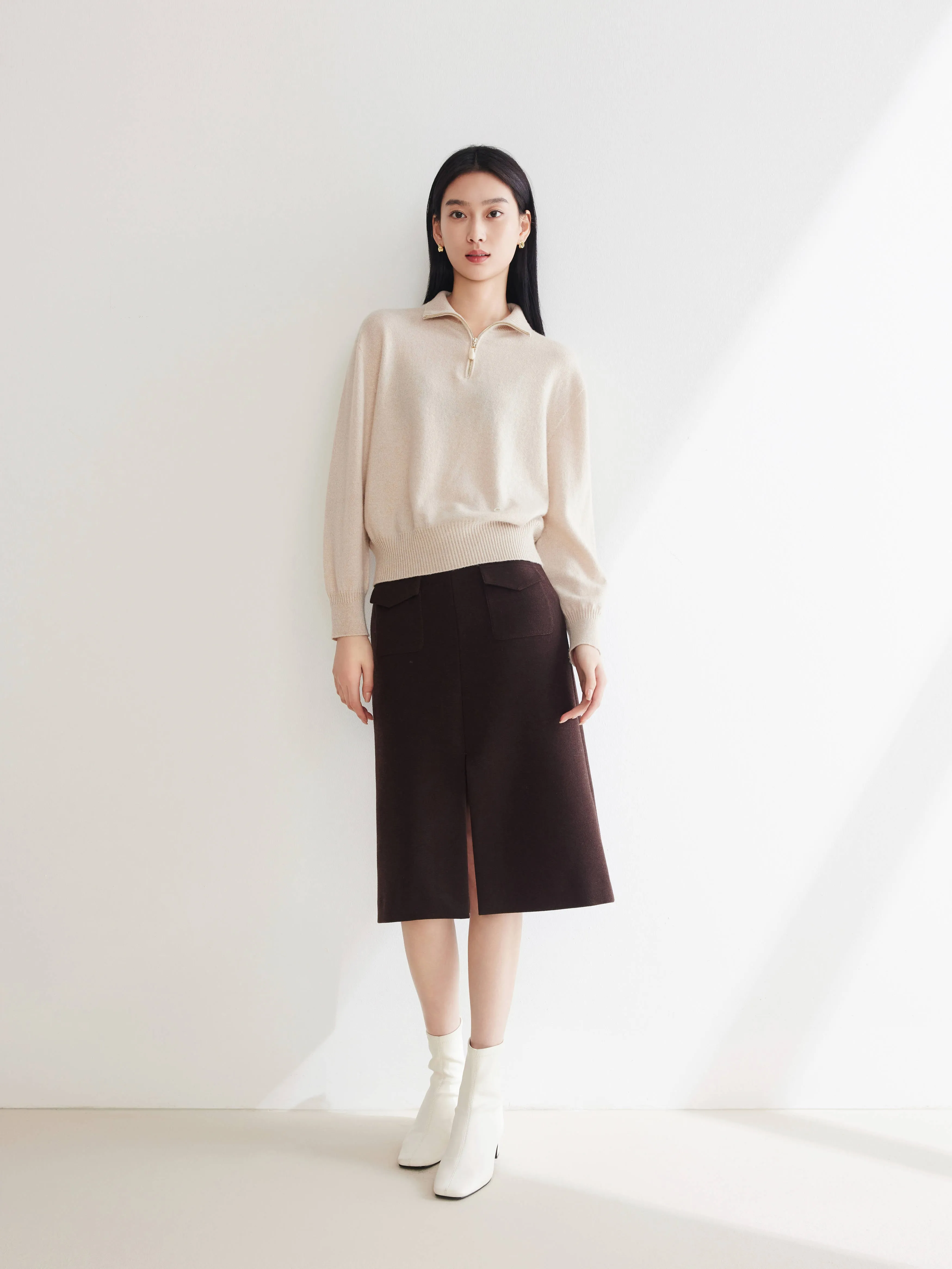 EP YAYING  Cashmere Knit Sweater