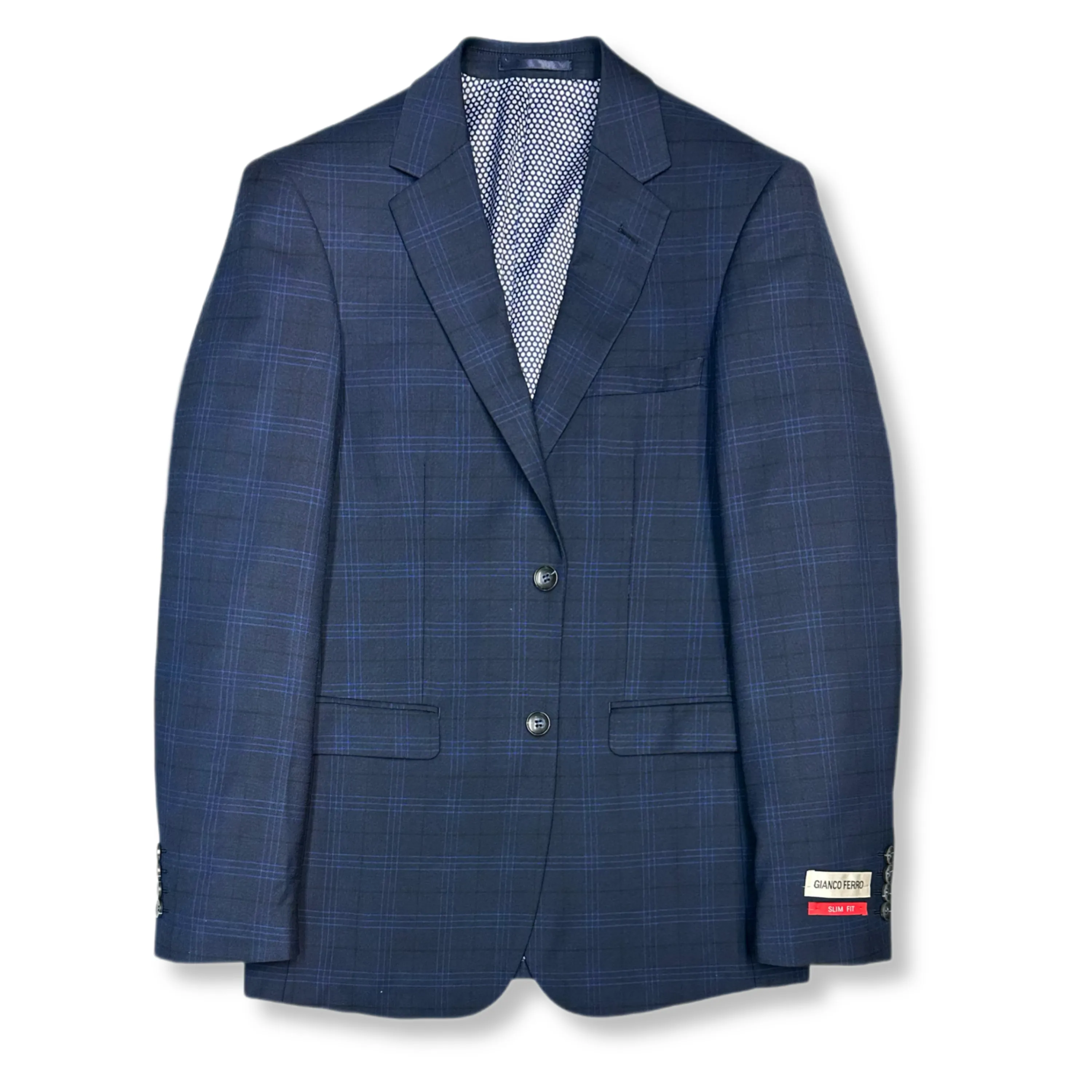 Gavin Slim Plaid Suit