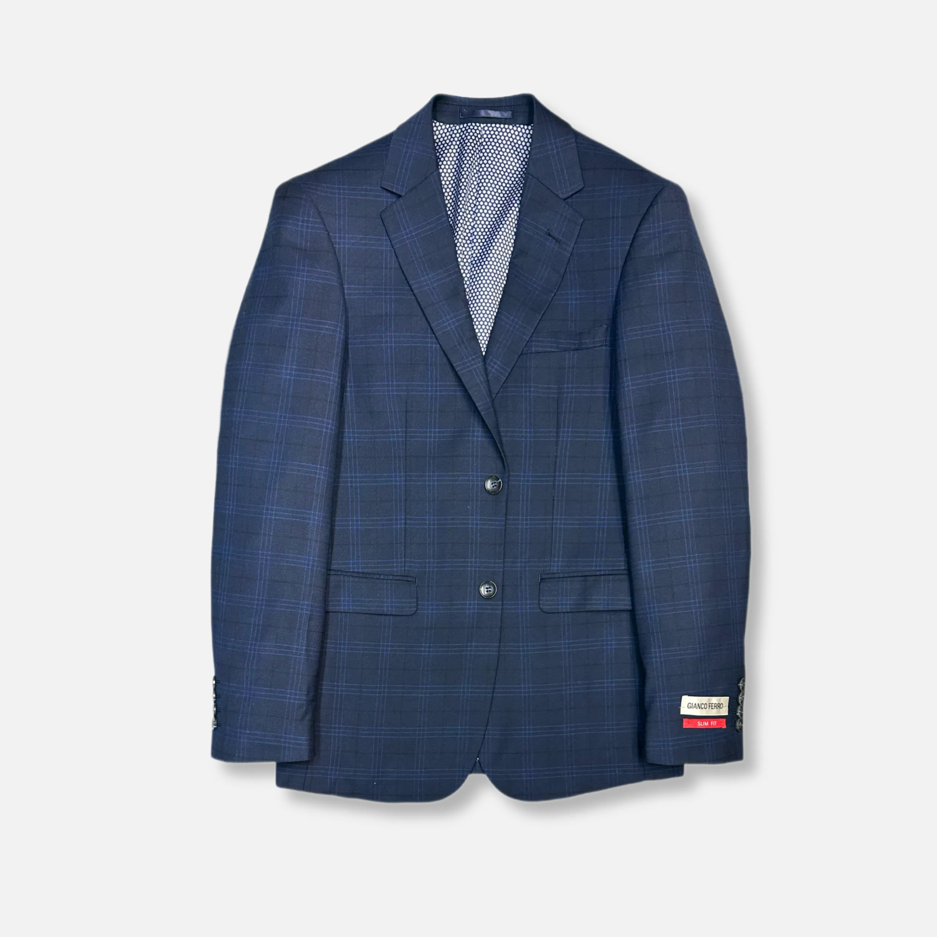 Gavin Slim Plaid Suit