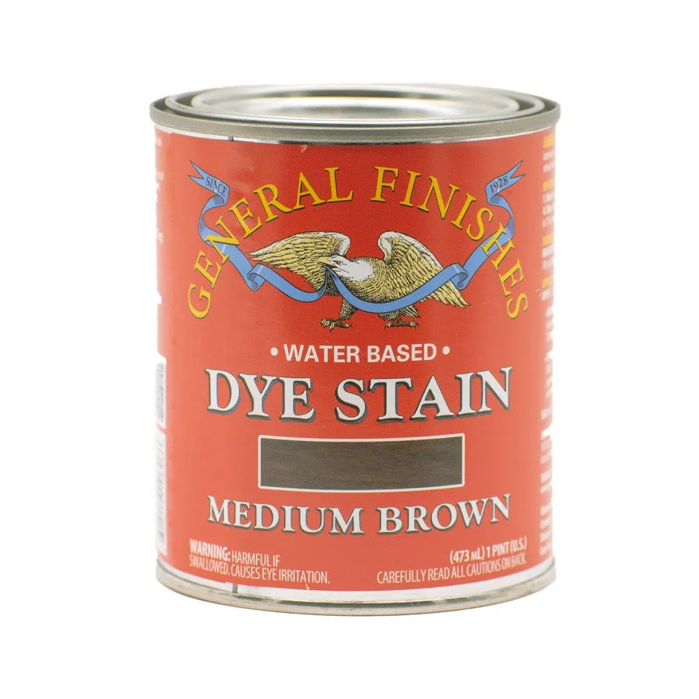 General Finishes Water-Based Dye Stains - Pint