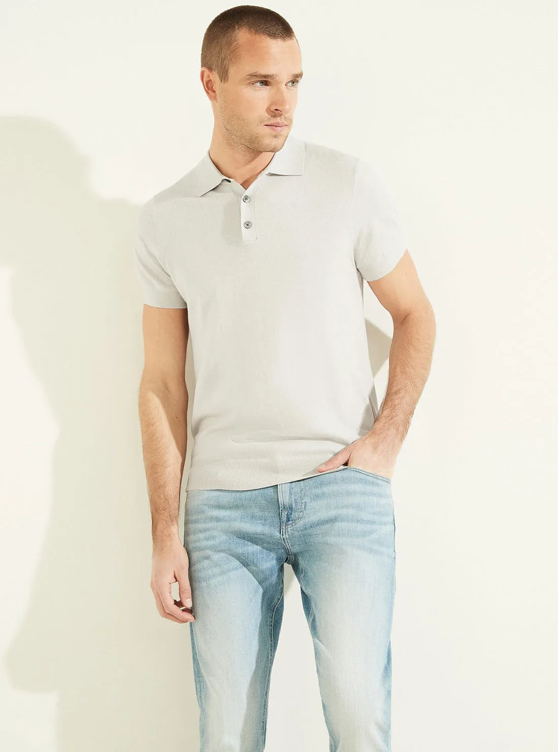 Grey Moon Bryan Polo T-Shirt