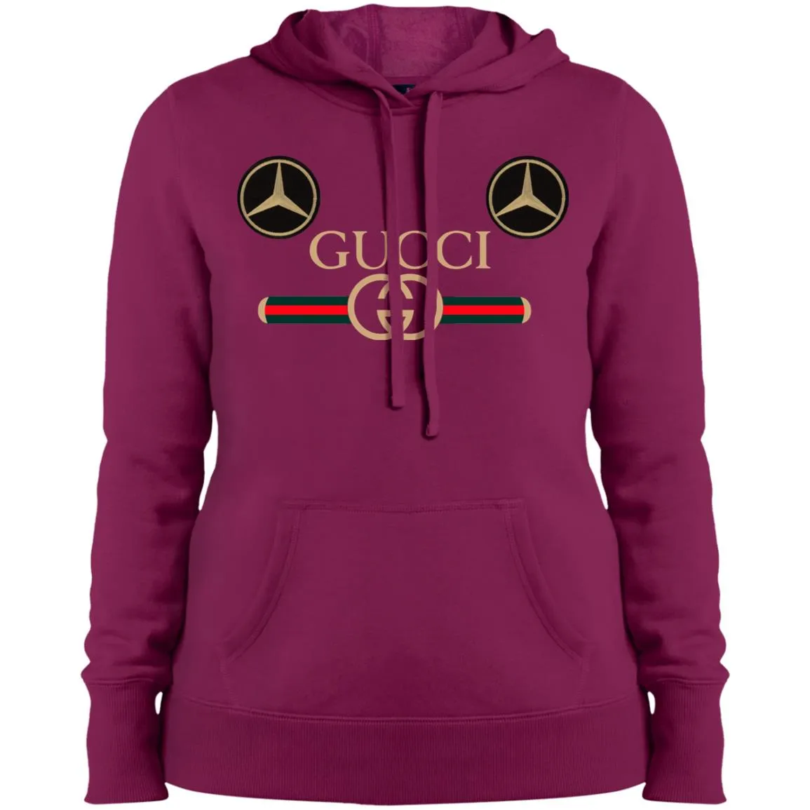 Gucci Mercedes Best T-shirt Women Hooded Sweatshirt