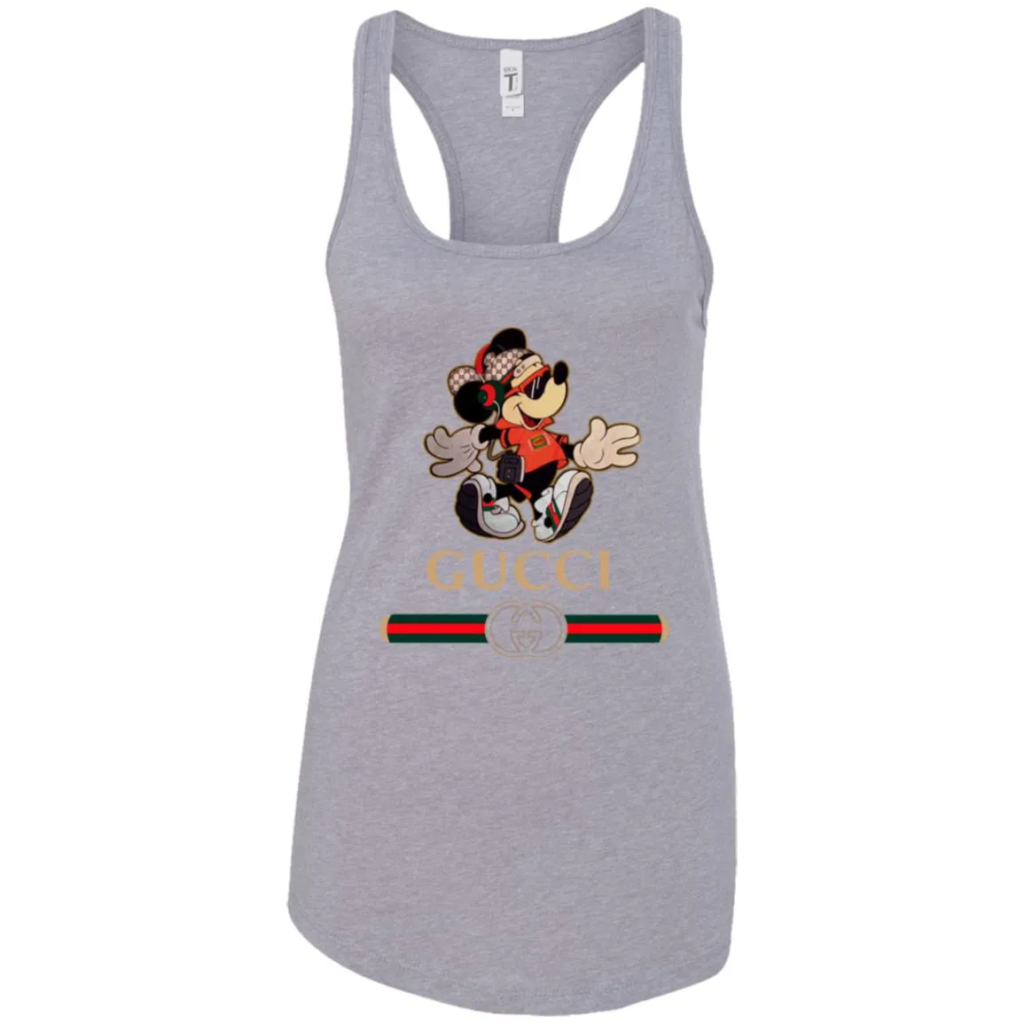 Gucci Mickey Fashion Stylelist Music T-shirt Women Tank Top