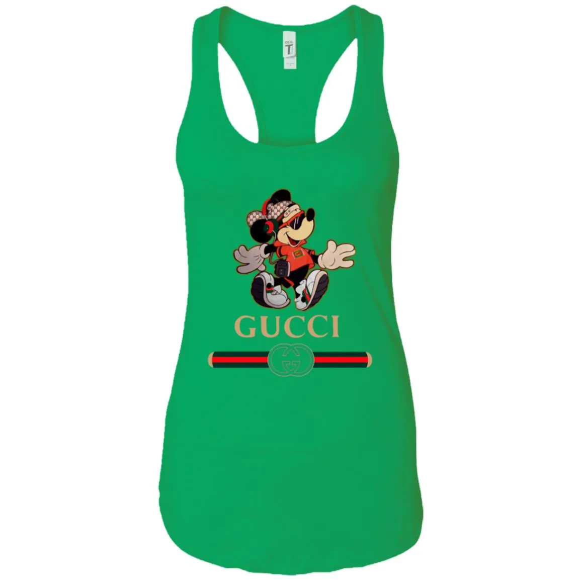 Gucci Mickey Fashion Stylelist Music T-shirt Women Tank Top