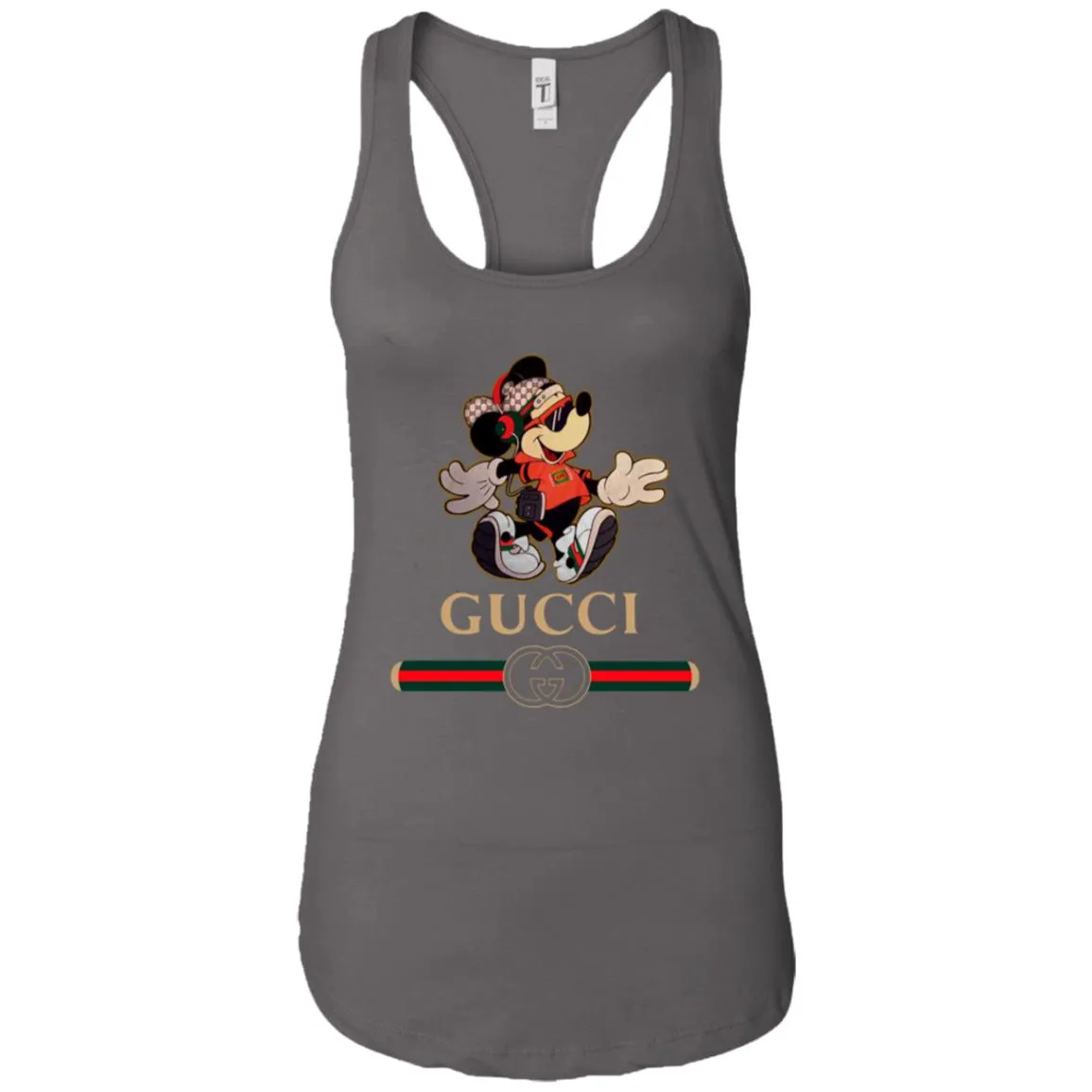 Gucci Mickey Fashion Stylelist Music T-shirt Women Tank Top