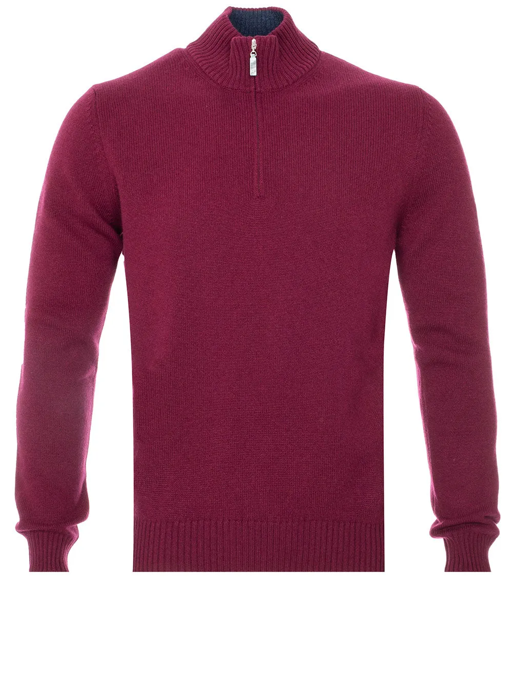 Half-Zip Jumper Wine