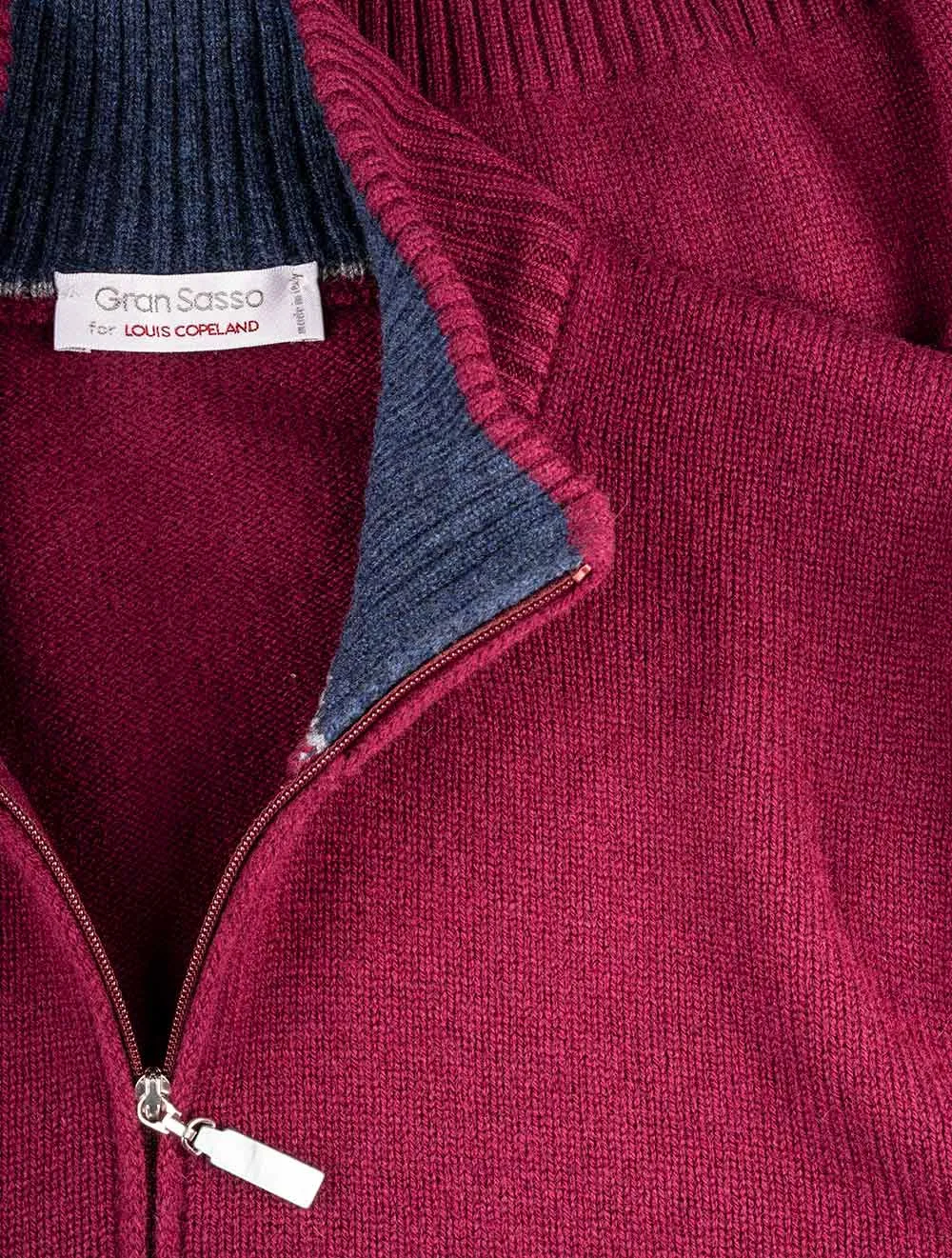 Half-Zip Jumper Wine