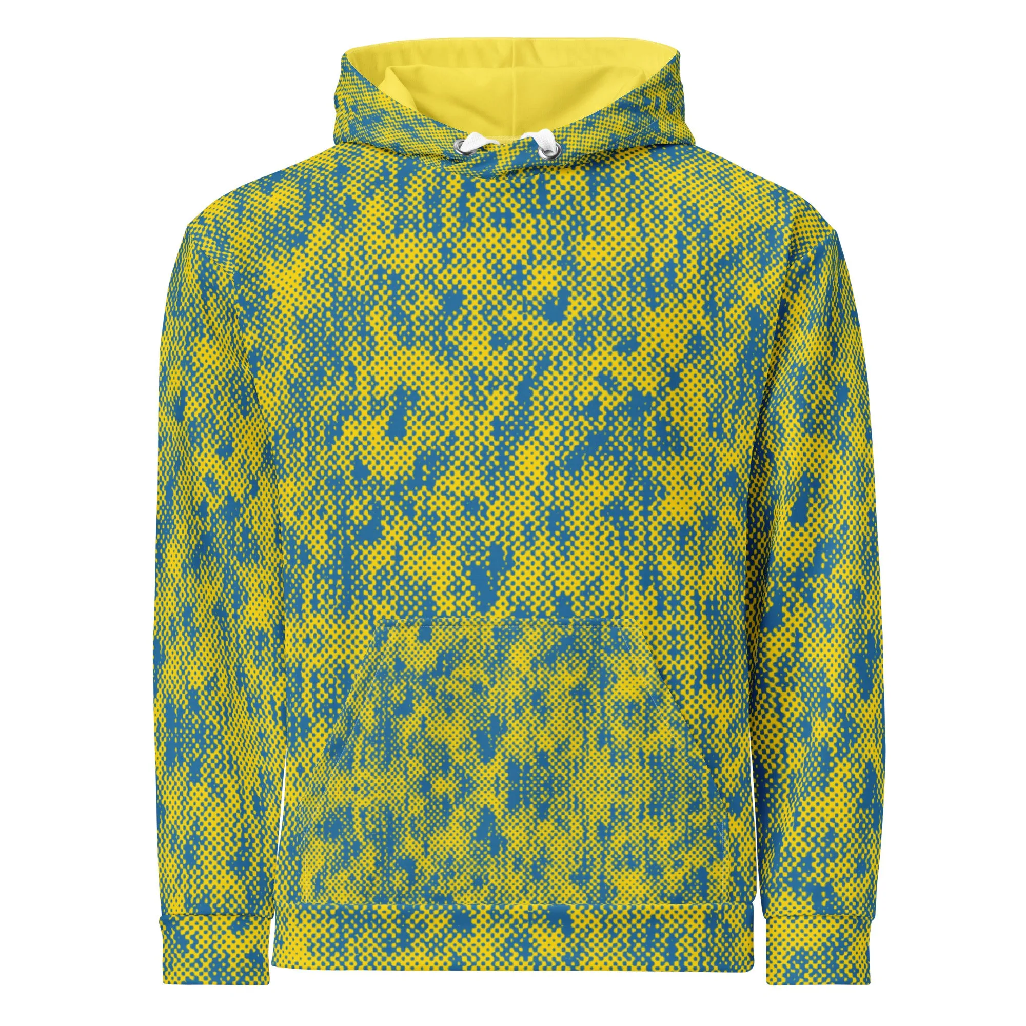 Humble Sportswear™ Citrine Yellow Relaxed Fit Hoodie