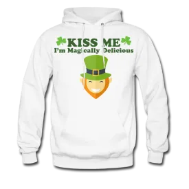 Kiss Me I'm Magically Delicious Men's Hoodie