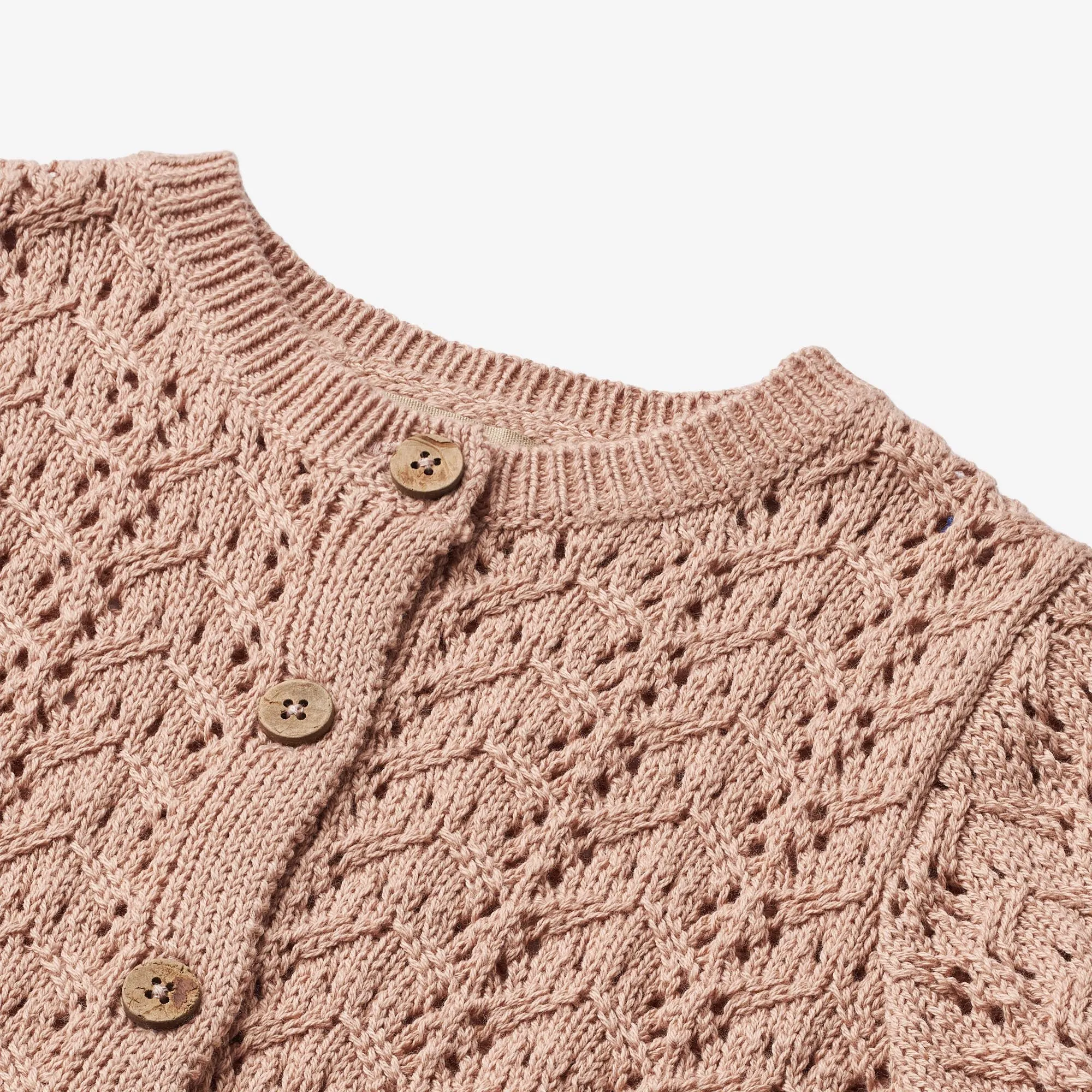 Knit Cardigan Celia | Baby - moonlight rose