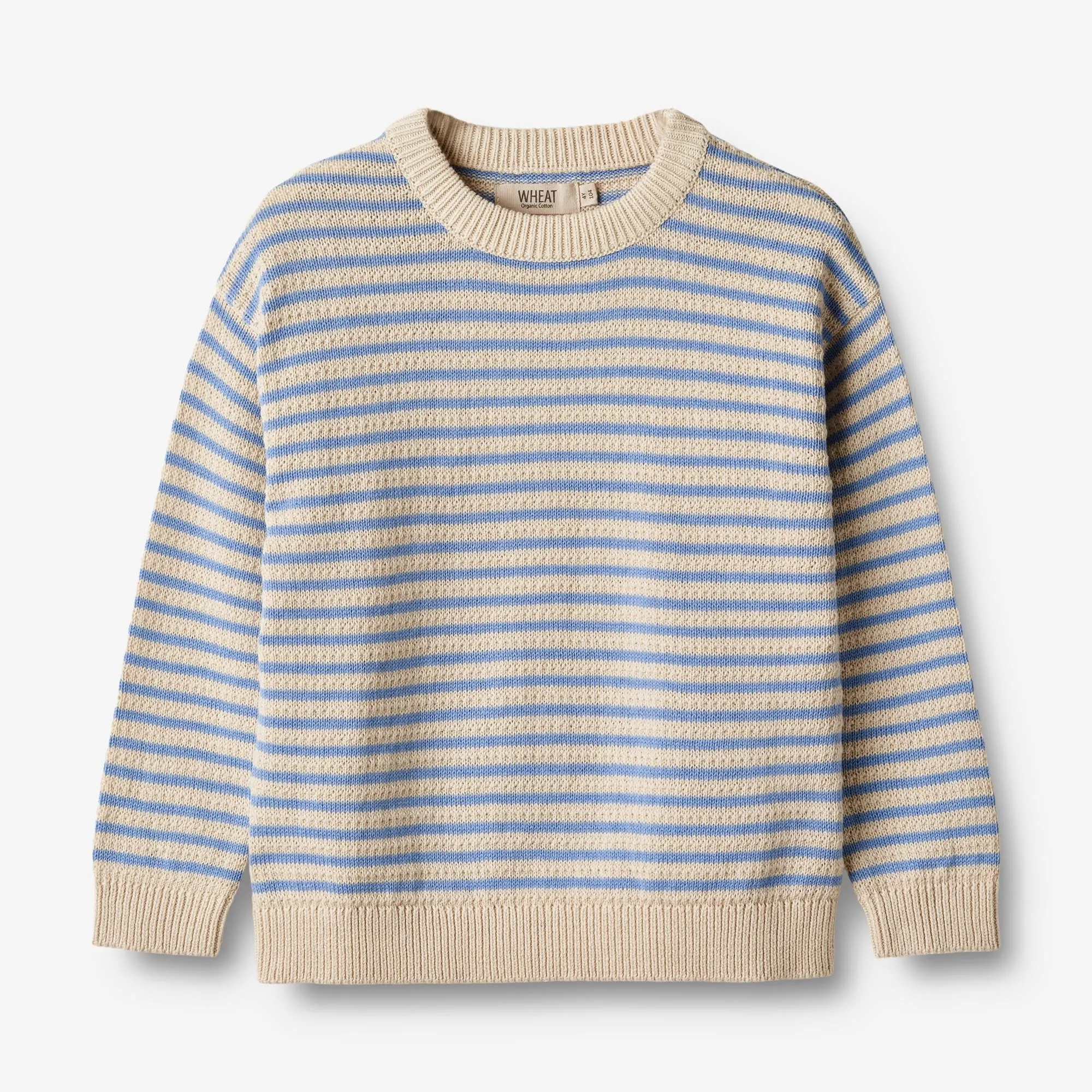 Knit Pullover Chris - azure stripe