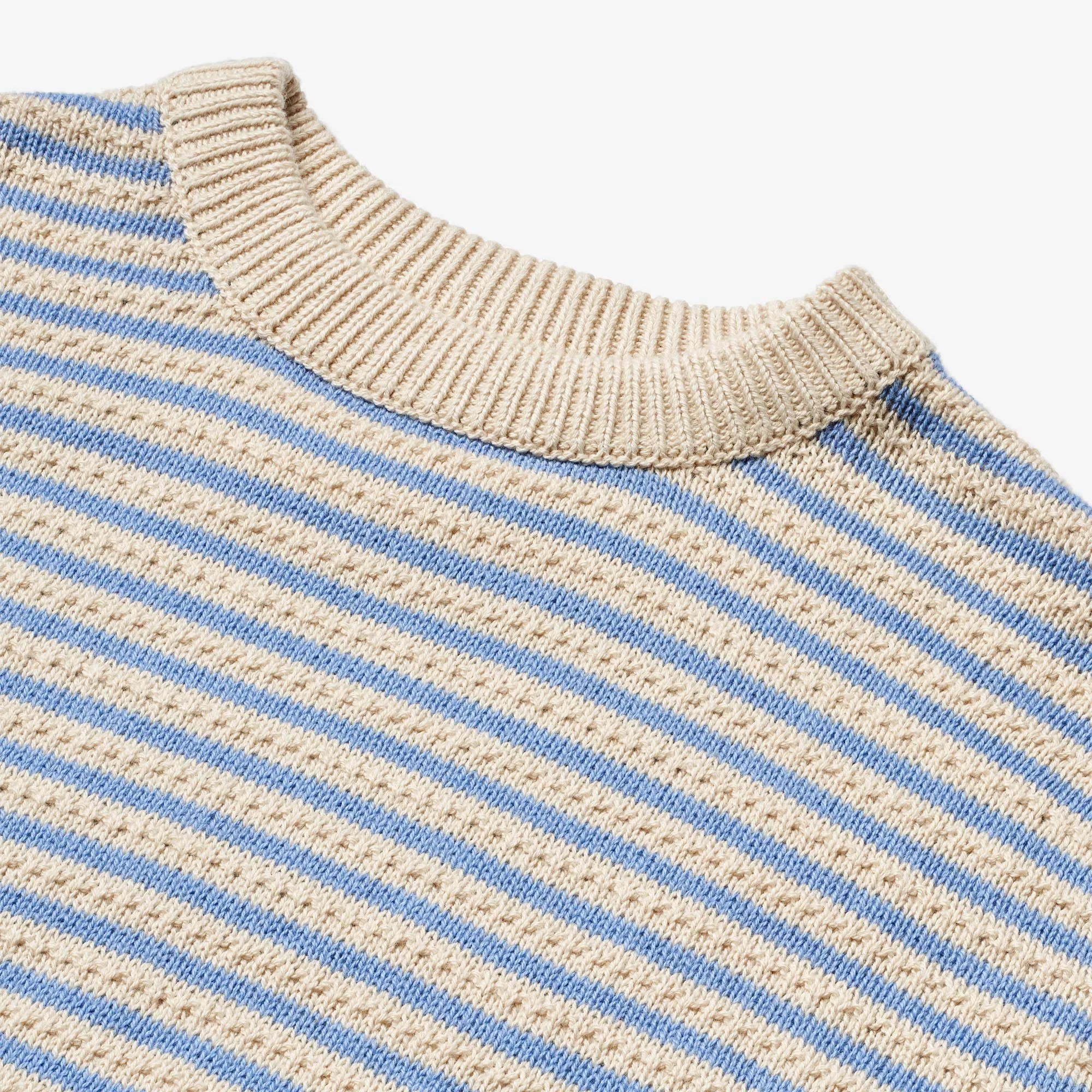 Knit Pullover Chris - azure stripe