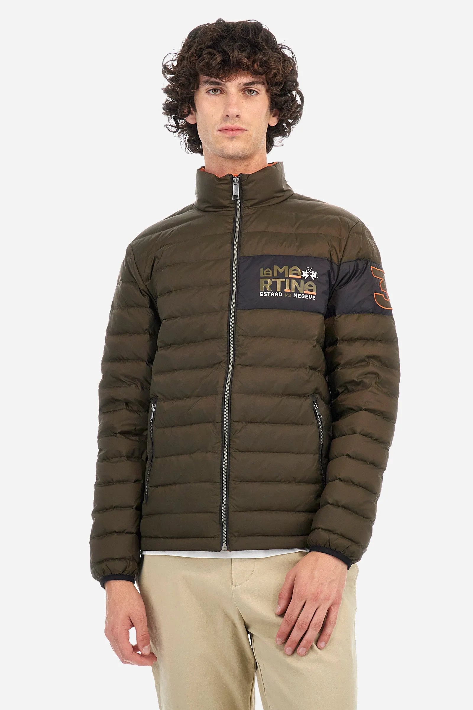 La Martina Men's Down Jacket | Olive