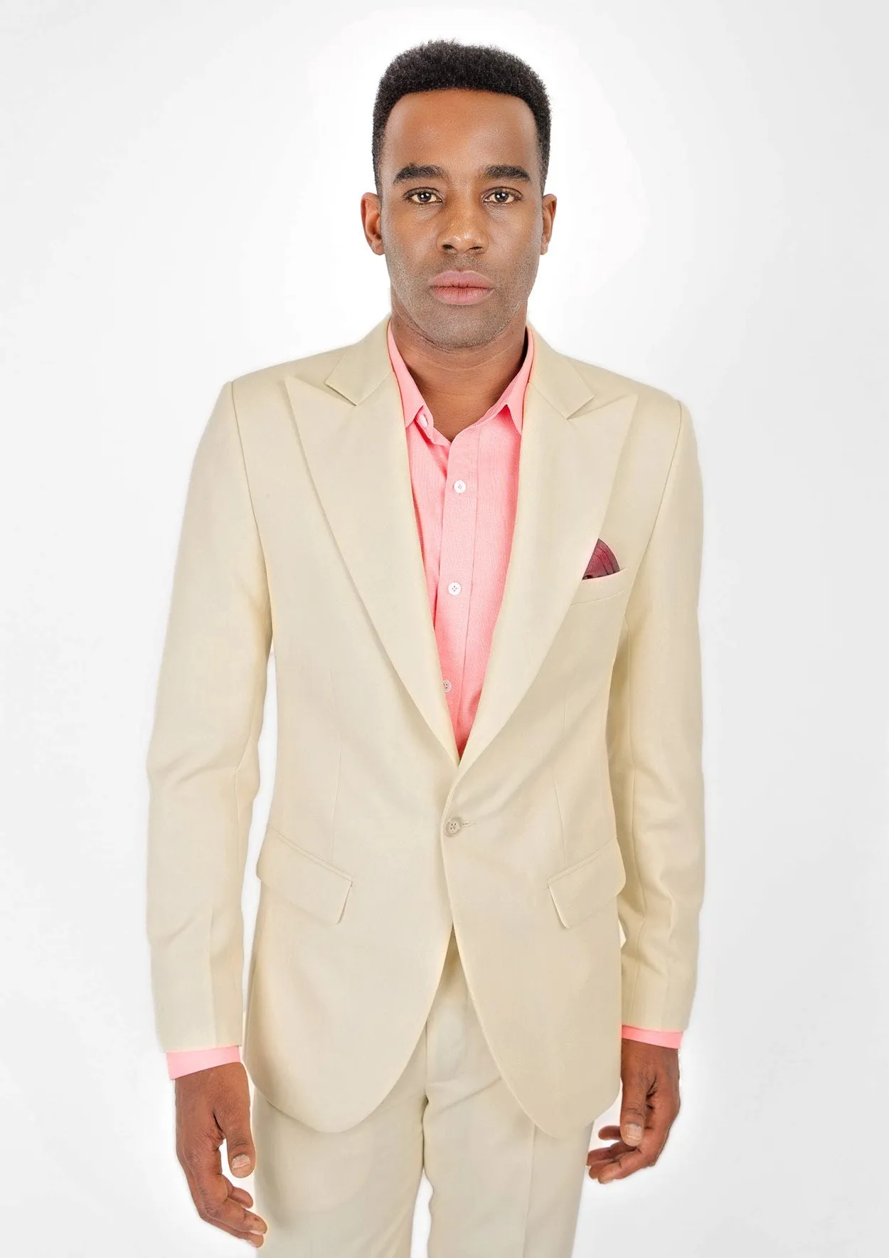 Liberty Sand Cotton Suit