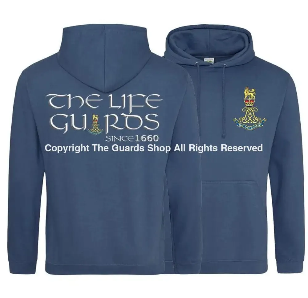 LIFE GUARDS Since 1660 Double Side Printed Hoodie