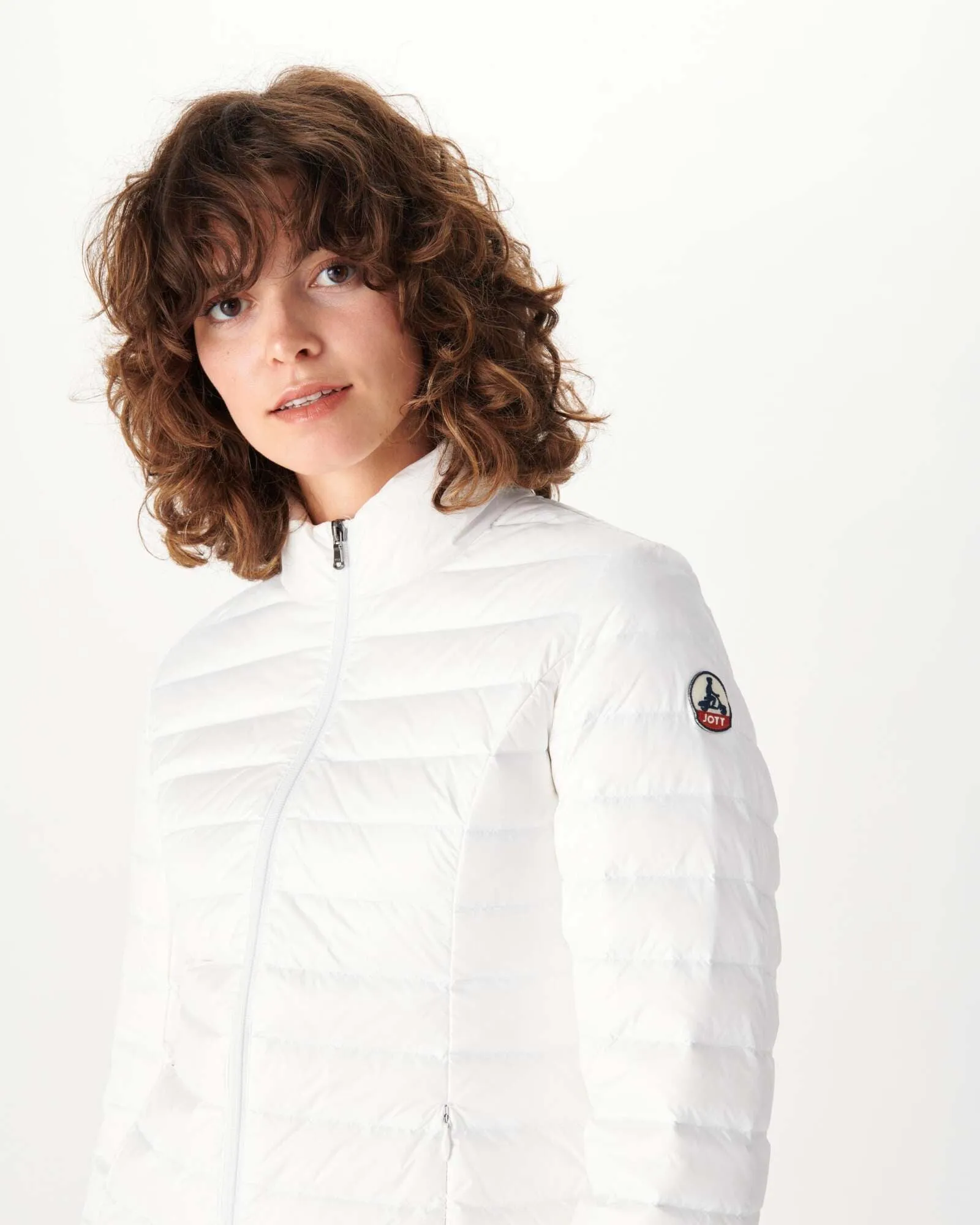 Lightweight down jacket White Cha