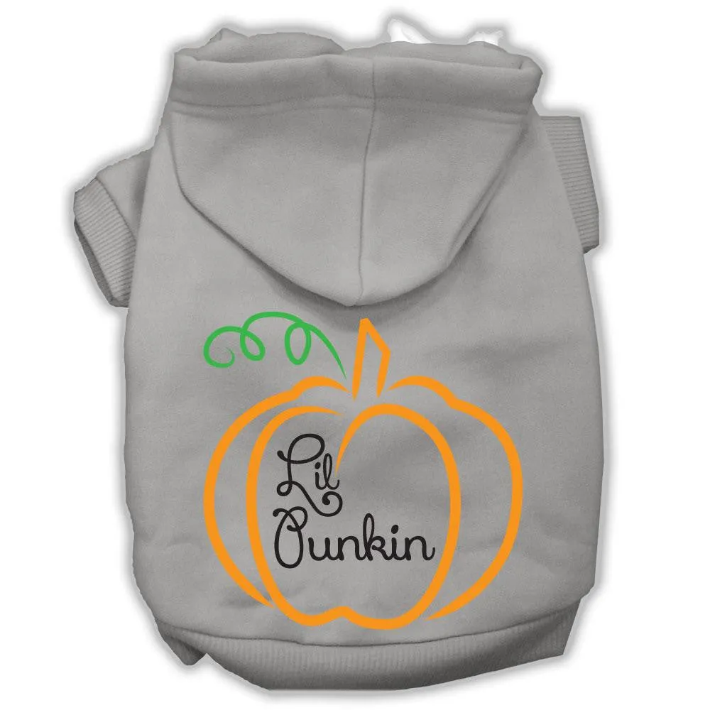 Lil Punkin Screenprint Hoodie Grey Xl (16)