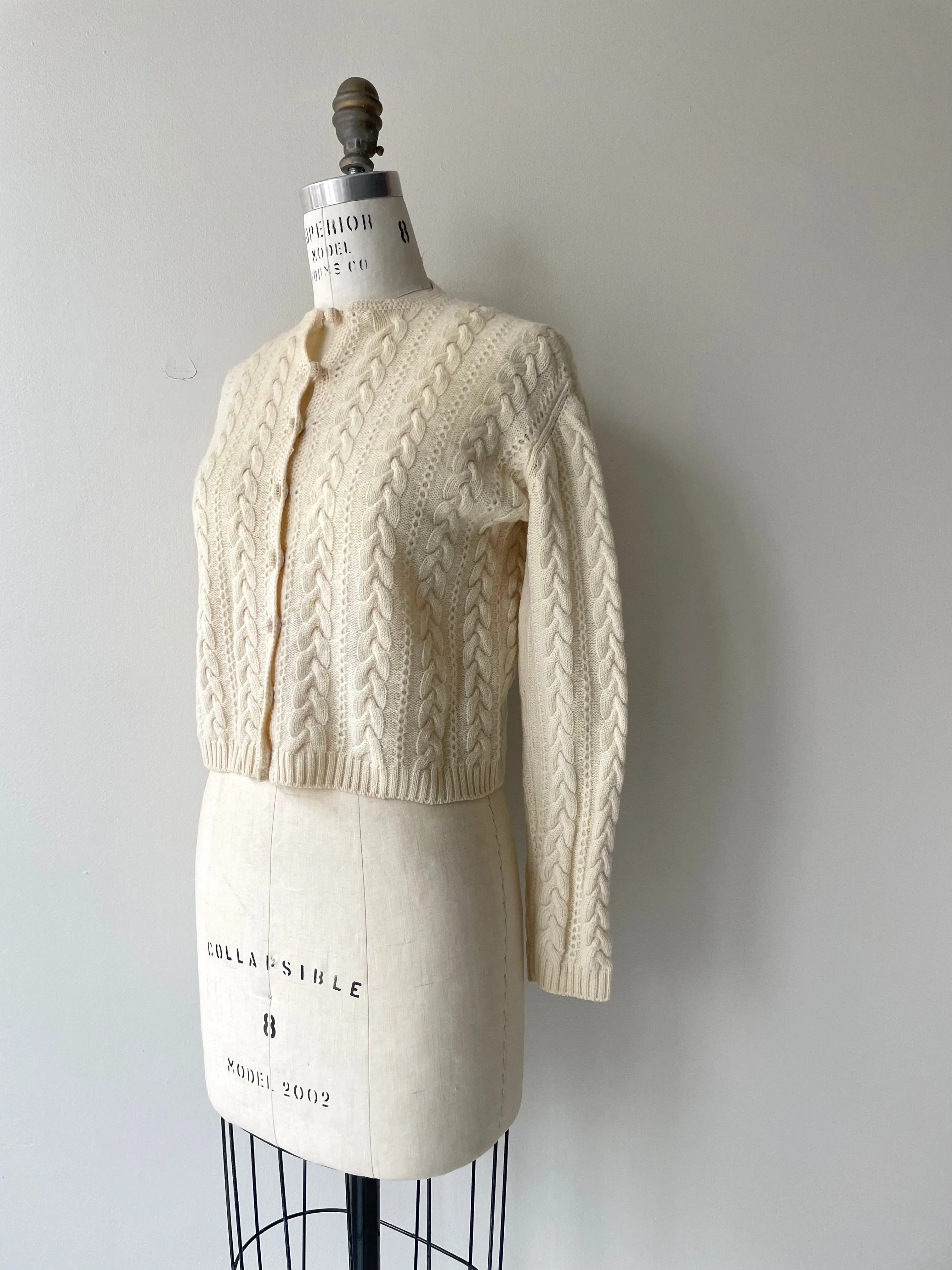 Lismaura Wool Cardigan | 1950s