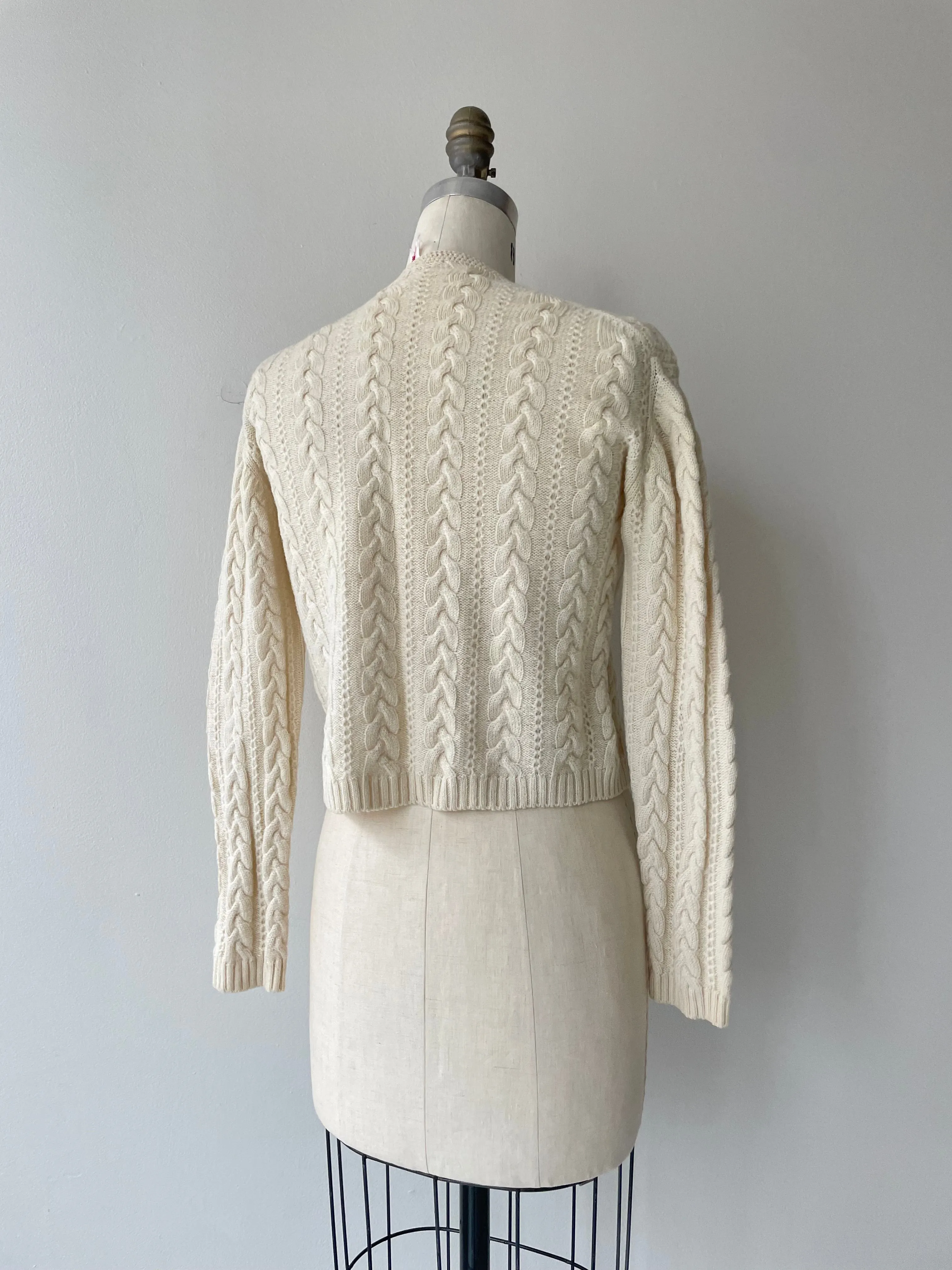 Lismaura Wool Cardigan | 1950s