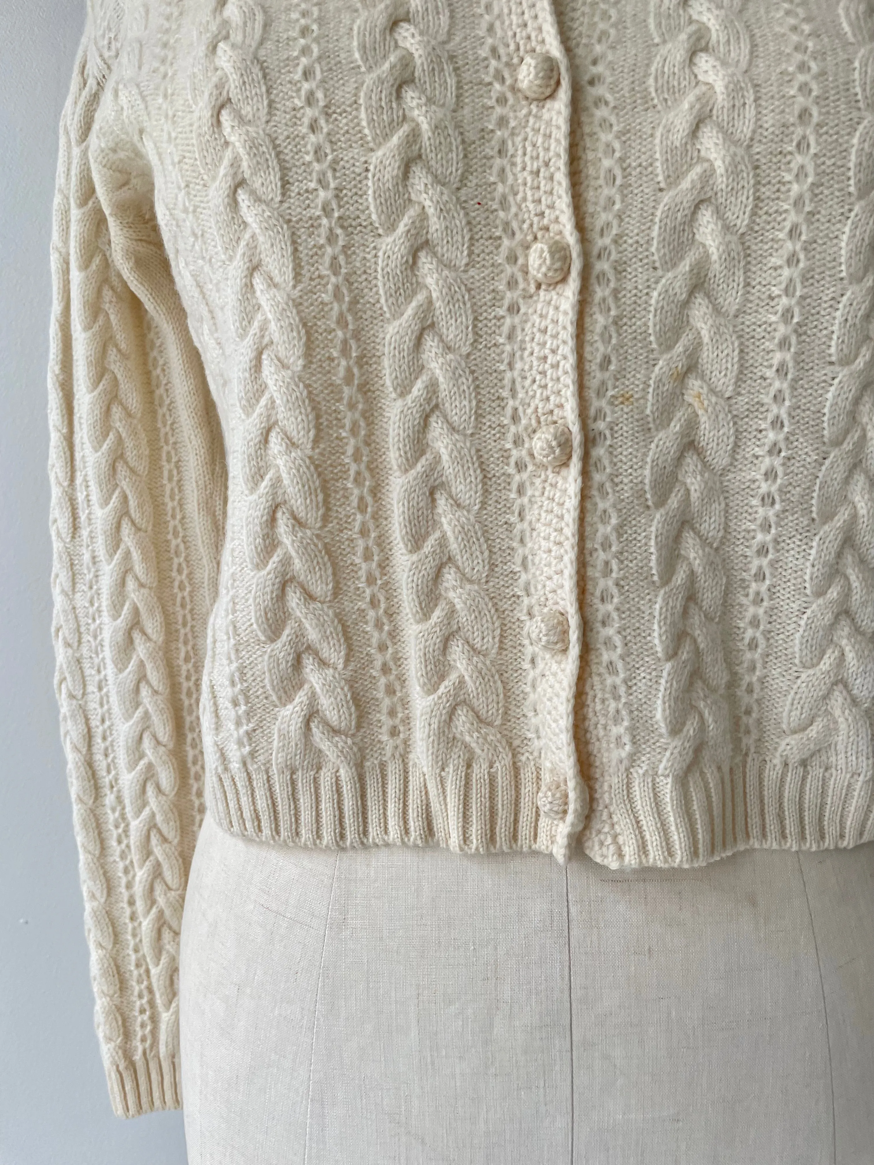 Lismaura Wool Cardigan | 1950s