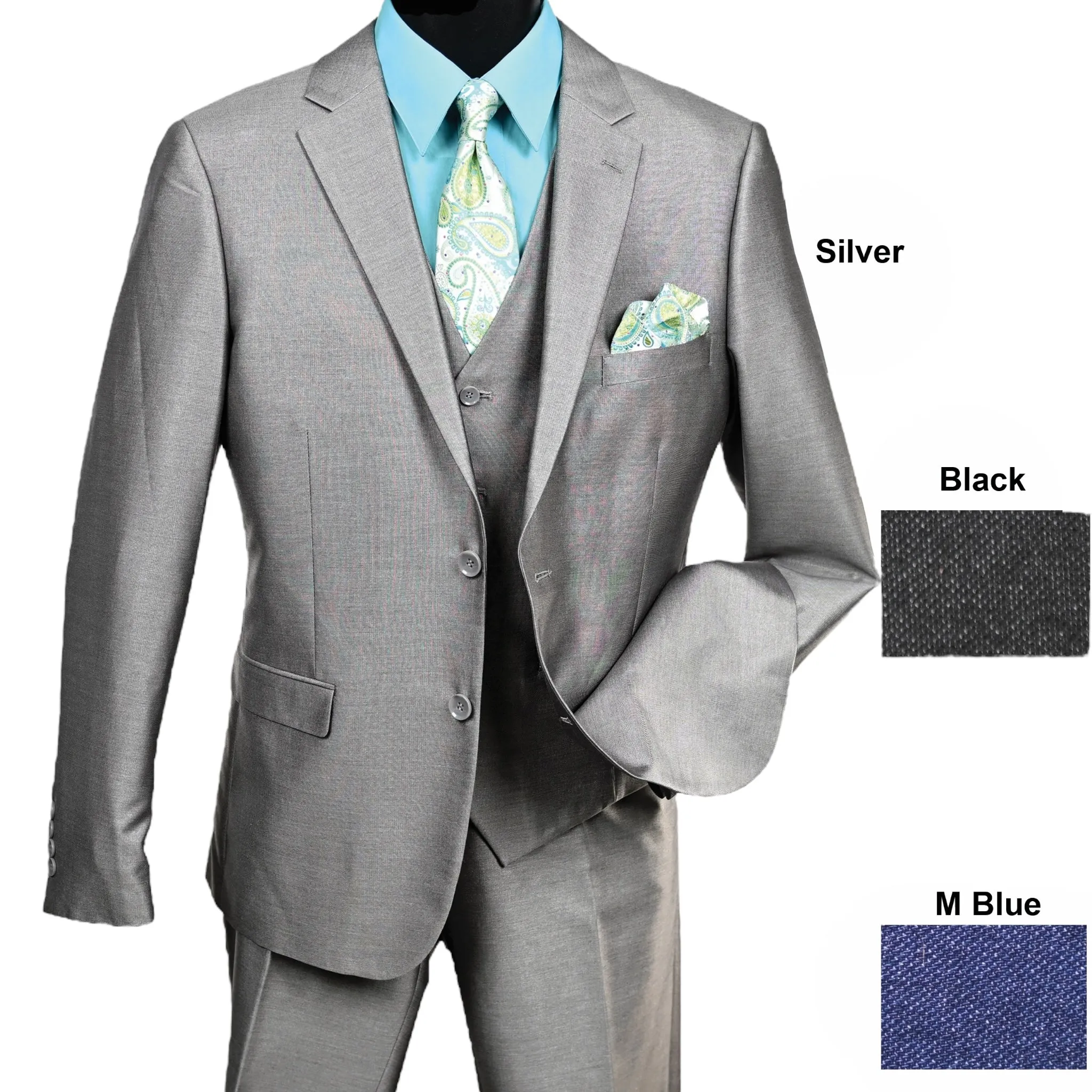 MAZARI: 3PC Slim Fit Suit 1120