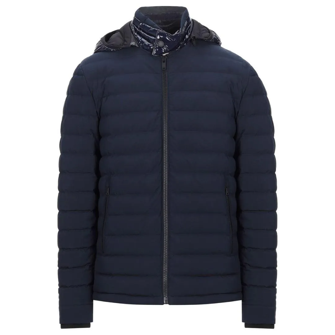 Moose Knuckles Rock 2 Navy Blue Down Jacket