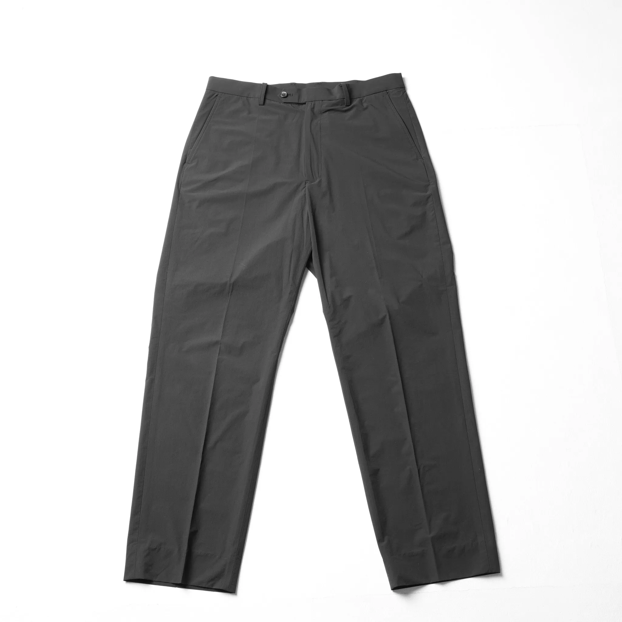 Relaxed Nylon Slacks - Black