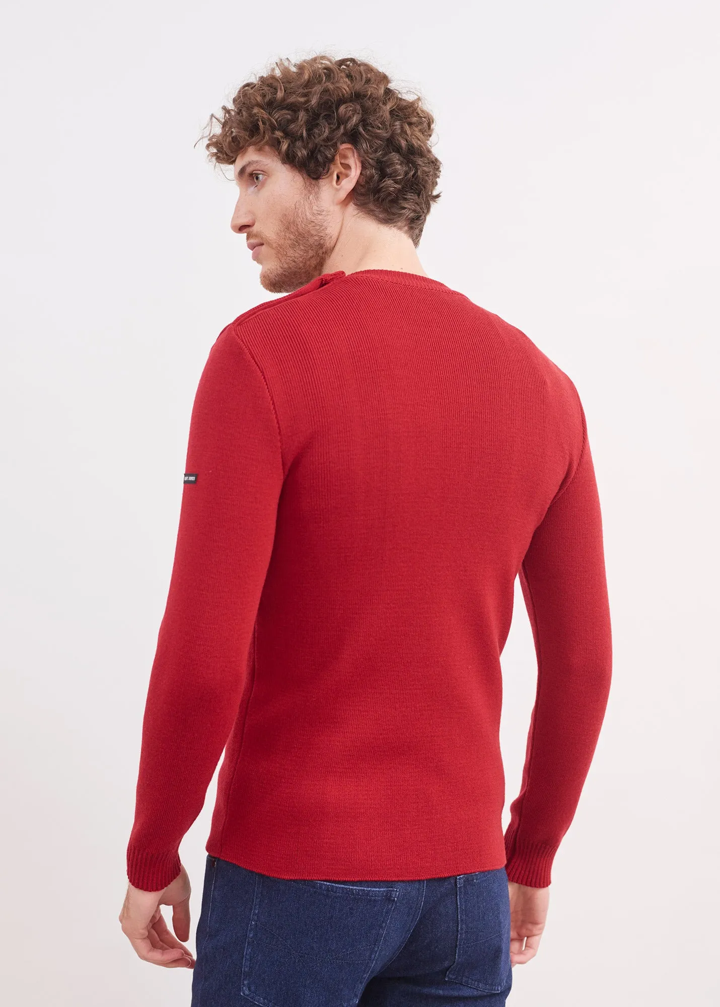 Rochefort sailor jumper - slim fit, in merino wool (MEDOC)