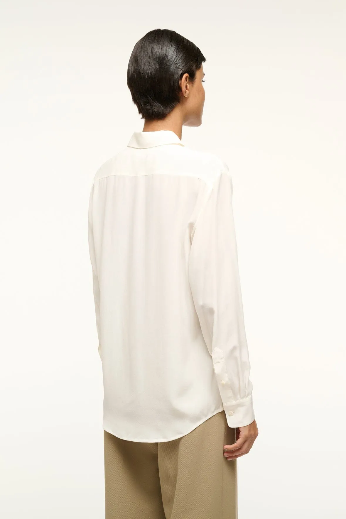 ROXBURY SILK SHIRT | IVORY