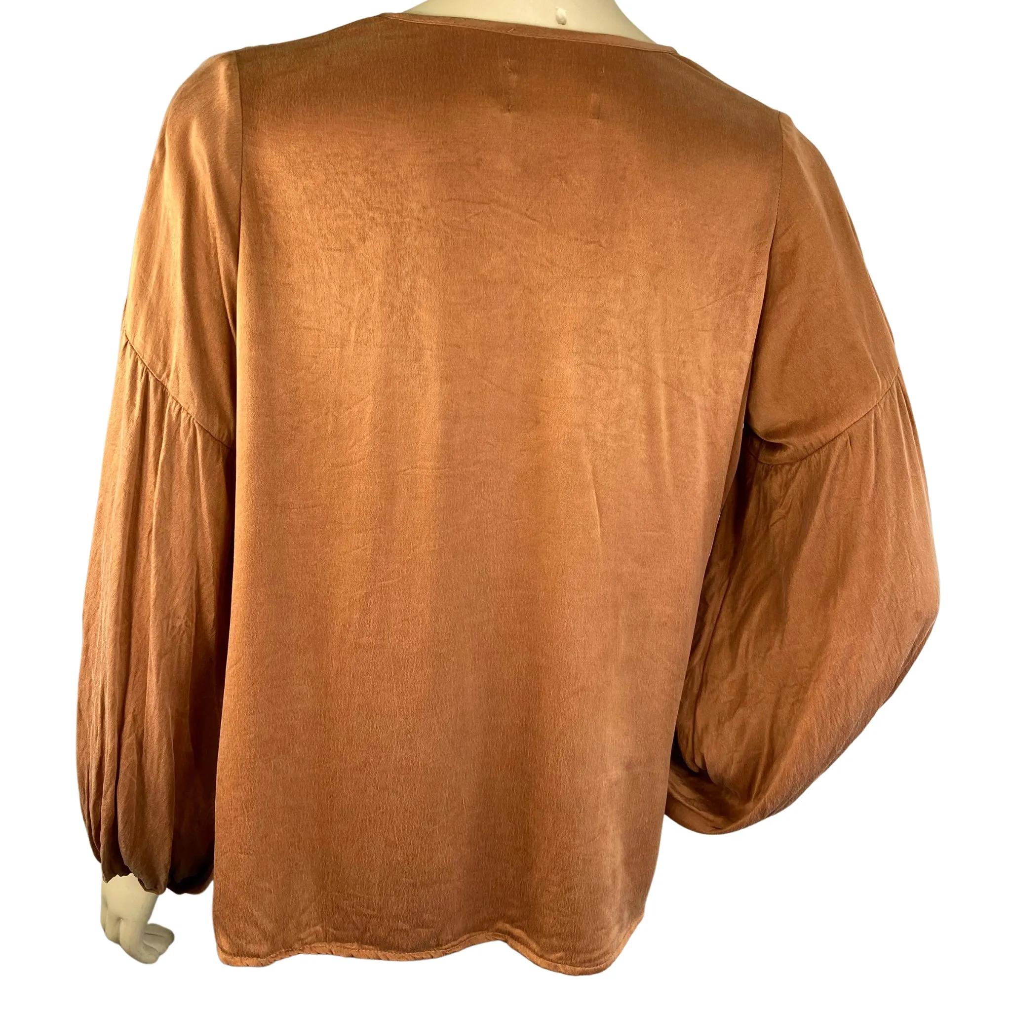 Sancia Brown Blouse