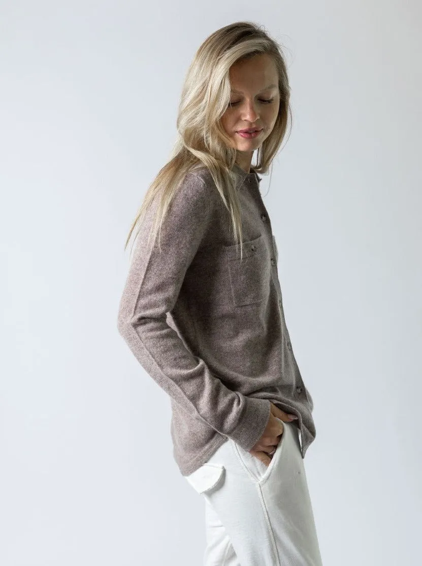 Sharon Cashmere Button-Down